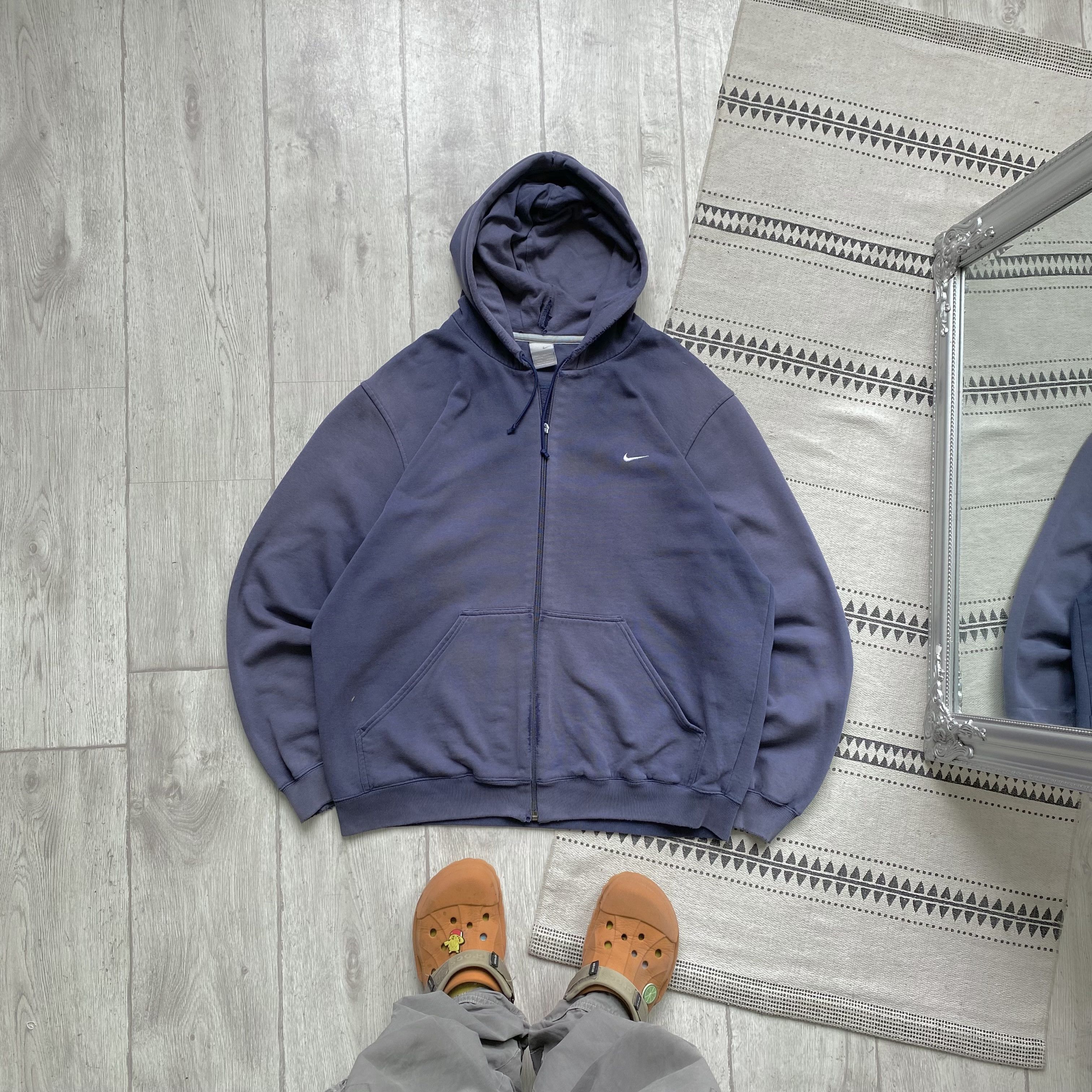 KARL KANI◆フルジップフーディー Boxy Full Zip Hoodie [Gray] Karl Kani Boxy Full Zip Hoodie gris (KM244-006-1)