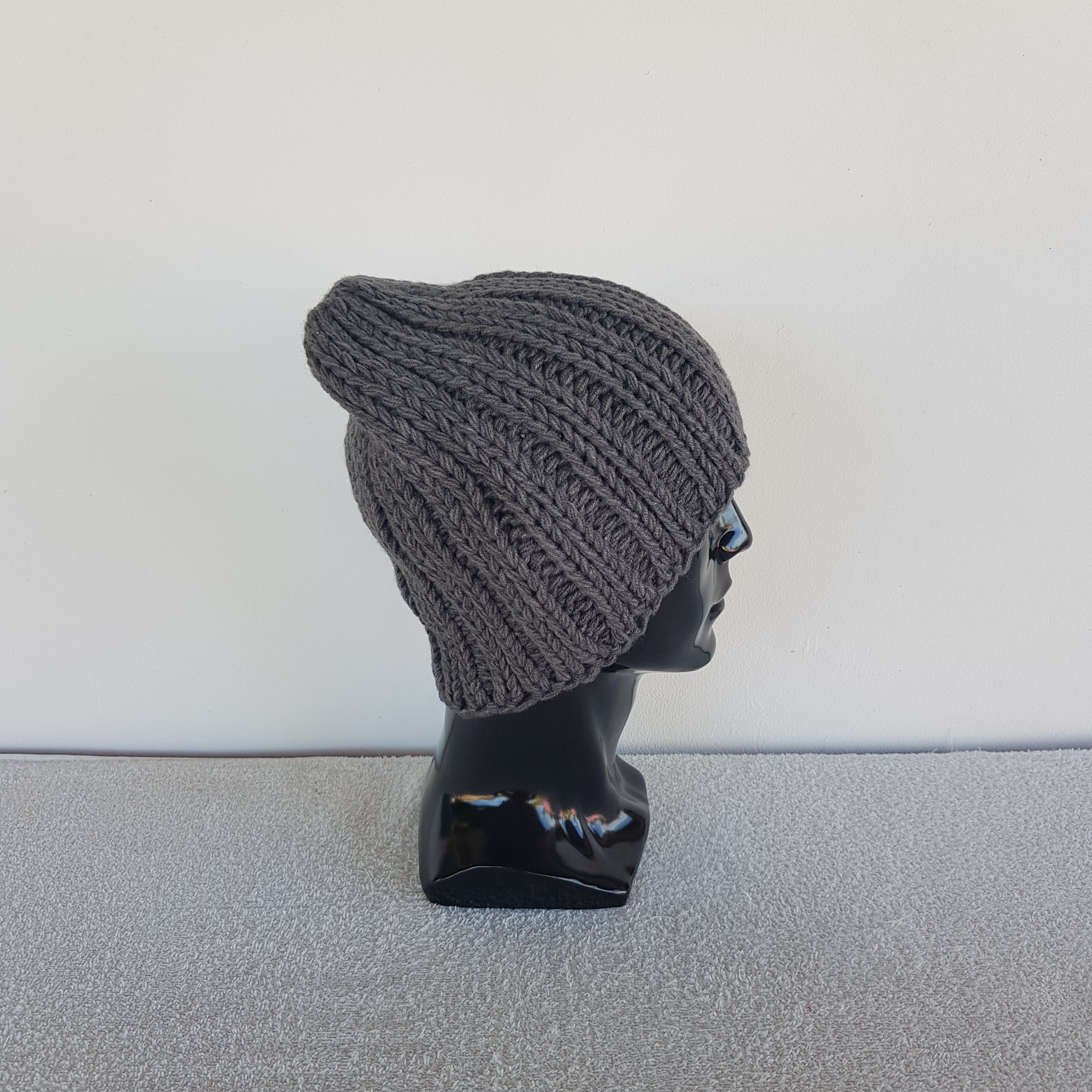CA4LA Vintage CA4LA Beanie Crochet Ribbed Knit Snow Caps Hats. Size ONE SIZE - 3 Thumbnail