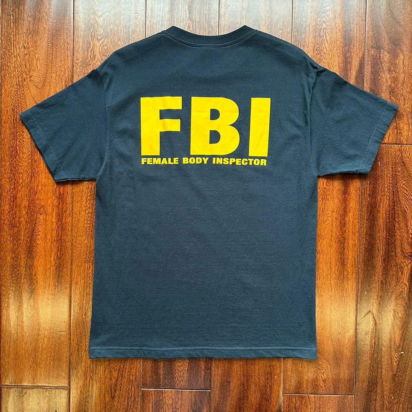 Vintage Vintage 00s Balenciaga FBI Tee Size US M / EU 48-50 / 2 - 1 Thumbnail