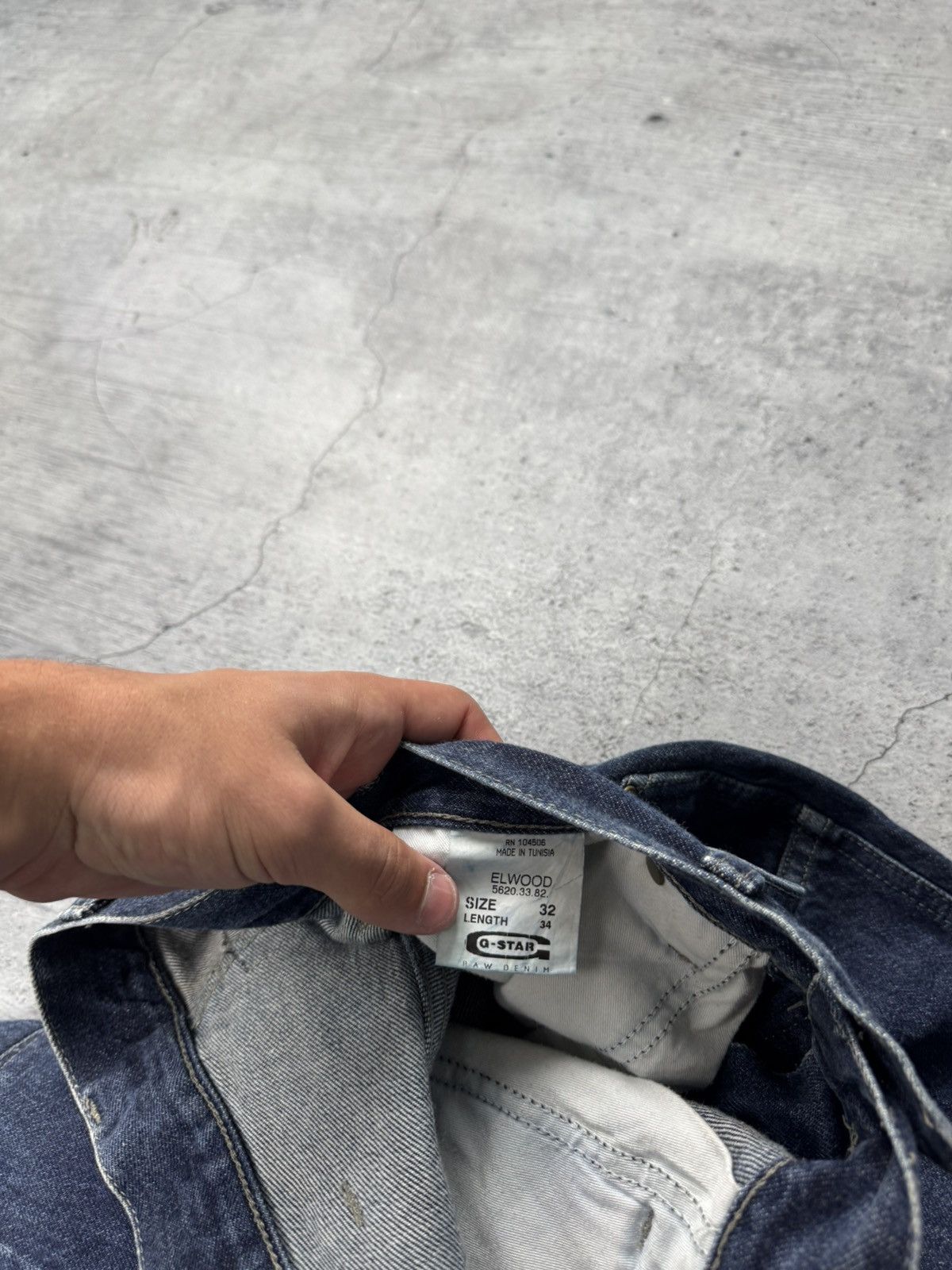 G-Star Vintage G Star Raw Denim Streetwear Jeans Japanese Y2K Size US 32 / EU 48 - 8 Thumbnail