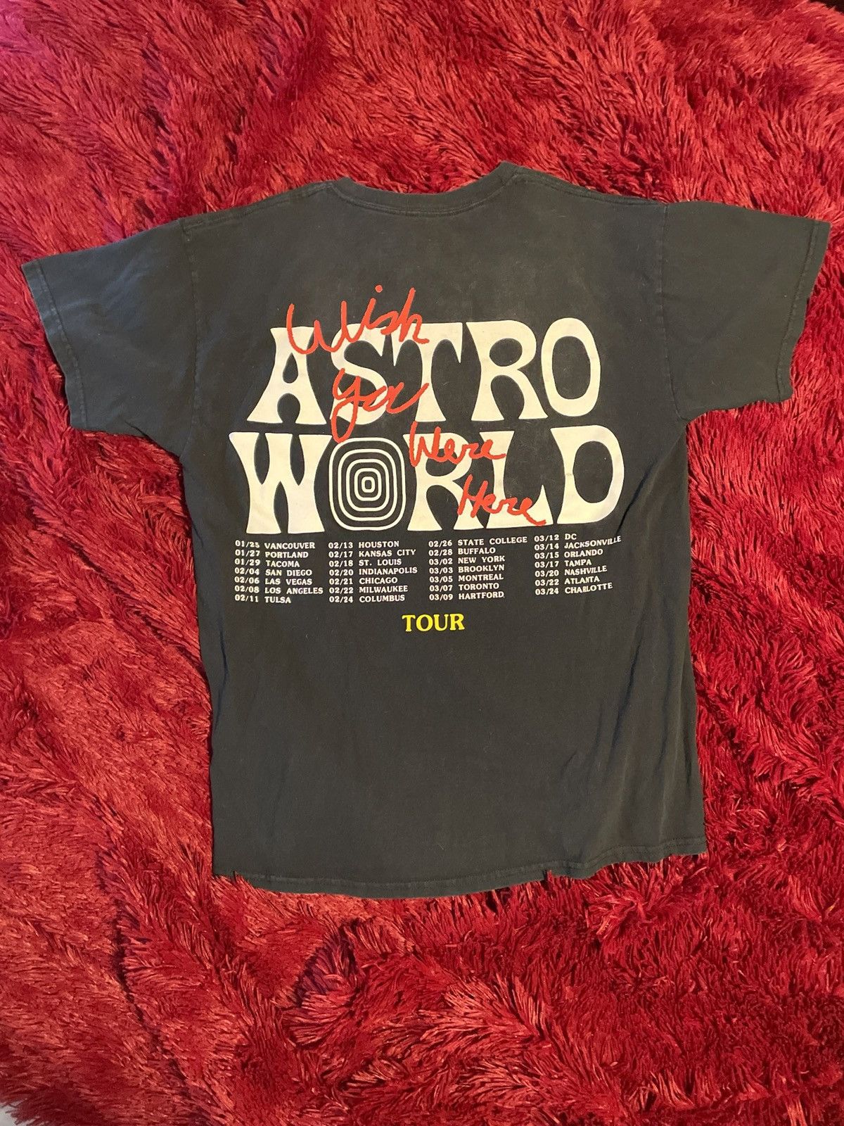 Travis Scott astro world tour shirt travis scott Size US L / EU 52-54 / 3 - 1 Thumbnail