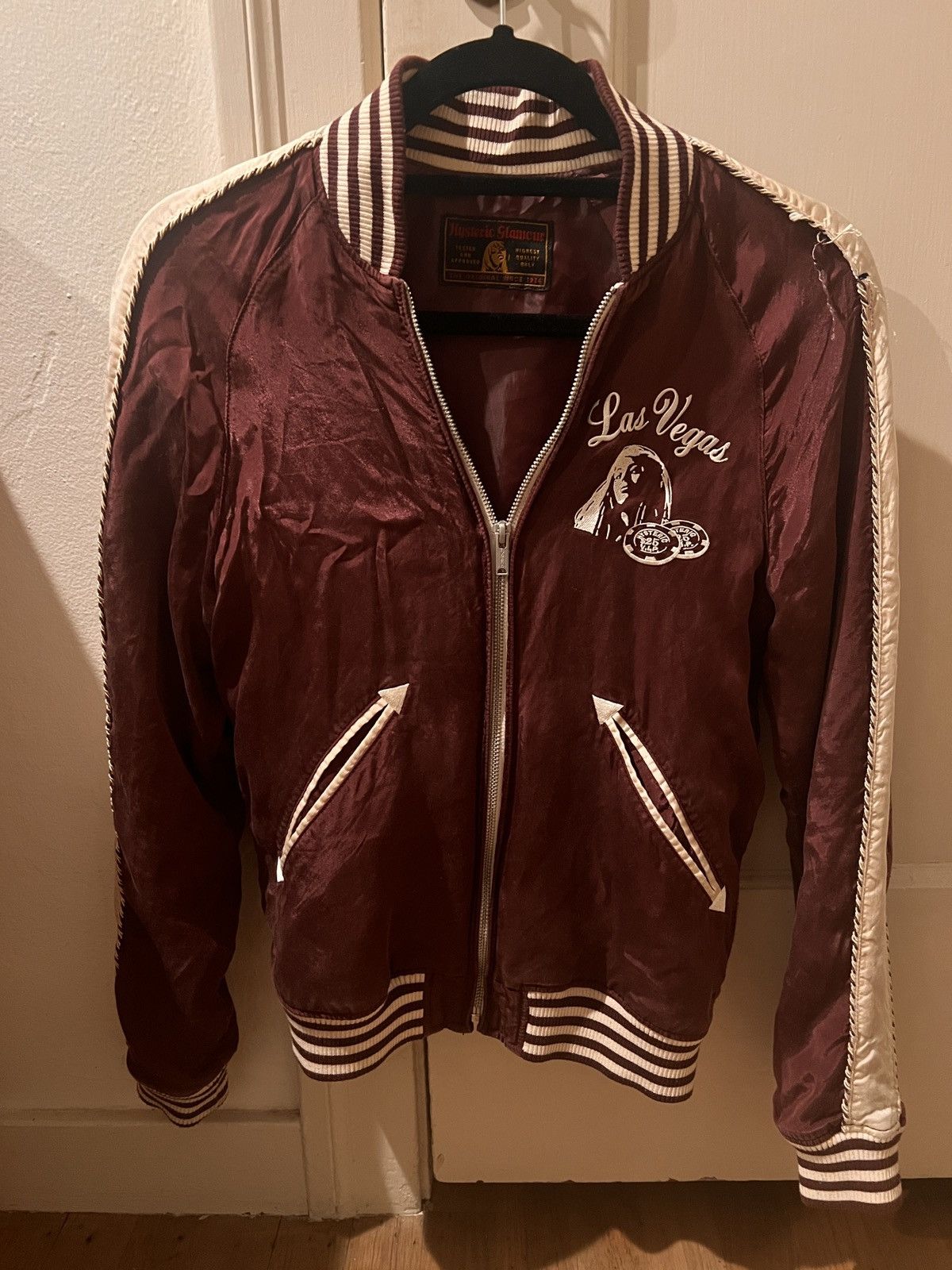 Hysteric Glamour RARE hysteric glamour vintage varsity las vegas jacket Size US M / EU 48-50 / 2 - 2 Thumbnail