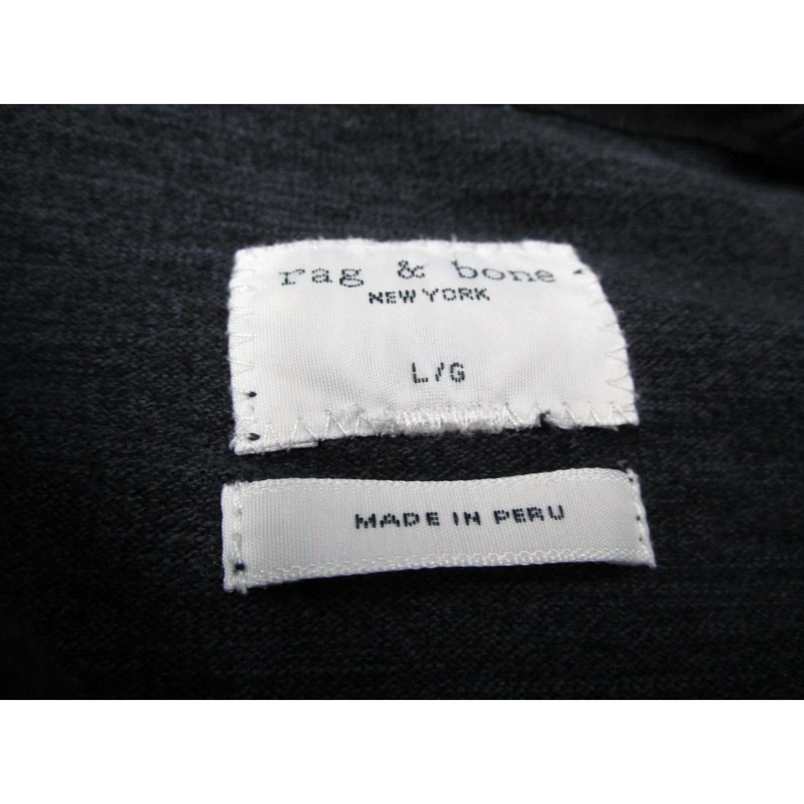 Rag & Bone Rag Bone Polo Shirt Mens Large Gray Short Sleeve Golf Stretch Casual Workwear Polo Shirt Size US L / EU 52-54 / 3 - 3 Thumbnail