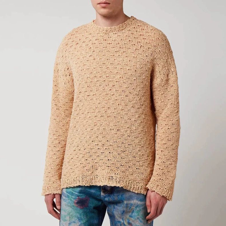 Our Legacy our legacyCamel round-neck knitted sweater 2503-Nextarrow Size US M / EU 48-50 / 2 - 7 Thumbnail