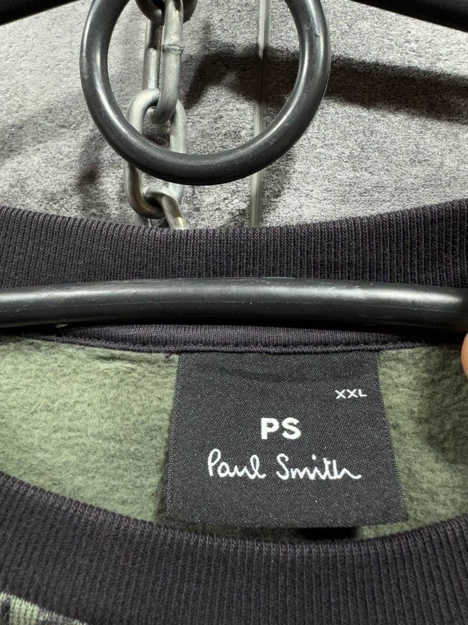 Paul Smith PAUL SMITH Camo Print Sweatshirt Military Black Green Size US XXL / EU 58 / 5 - 4 Thumbnail