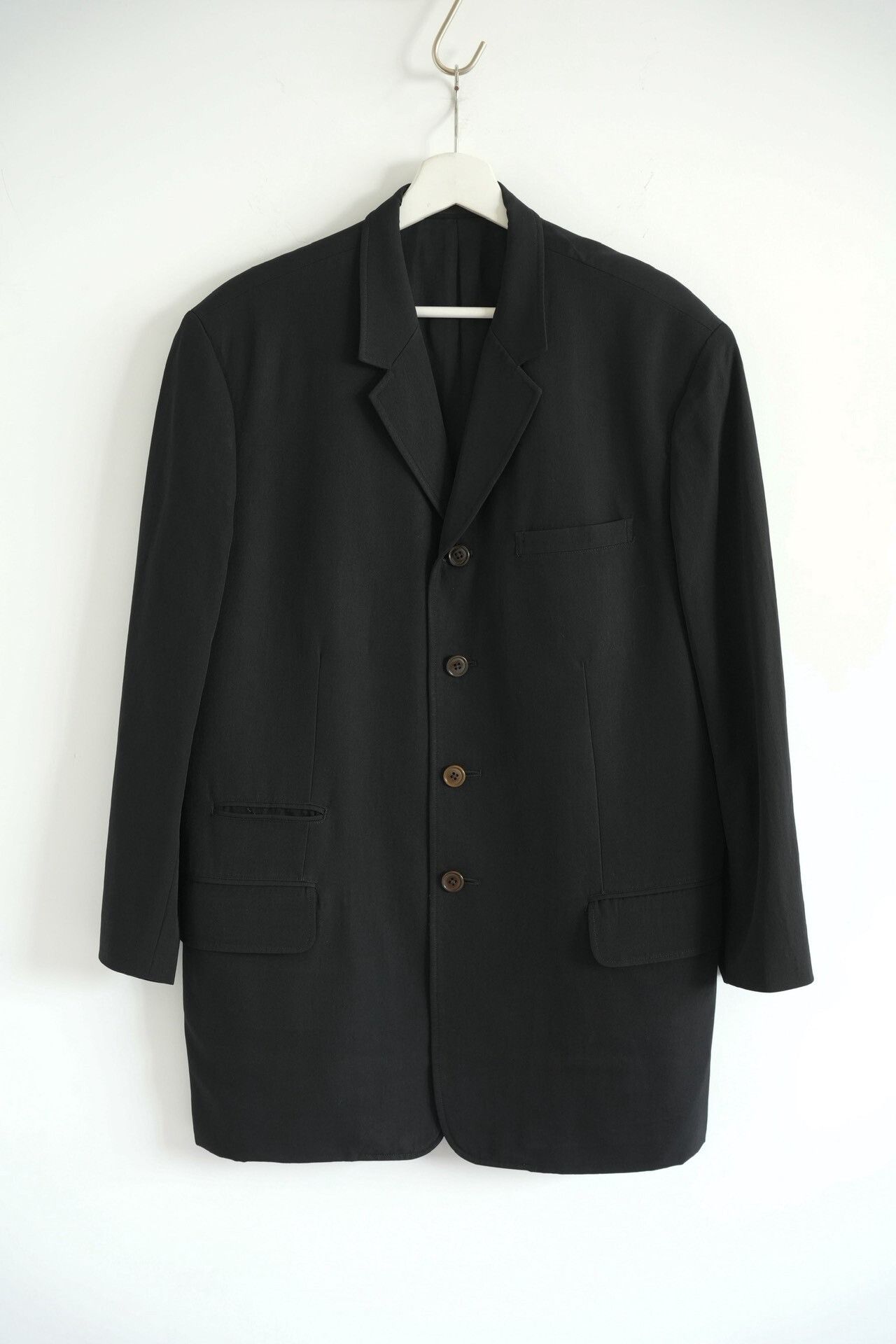 Y's for Men Yohji Yamamoto 90s Multi-Pocket Blazer Size US S / EU 44-46 / 1 - 1 Thumbnail