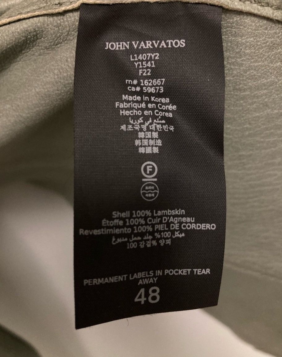 John Varvatos Blair reversible leather jacket Size EU 48 USA 38 Size US M / EU 48-50 / 2 - 6 Thumbnail