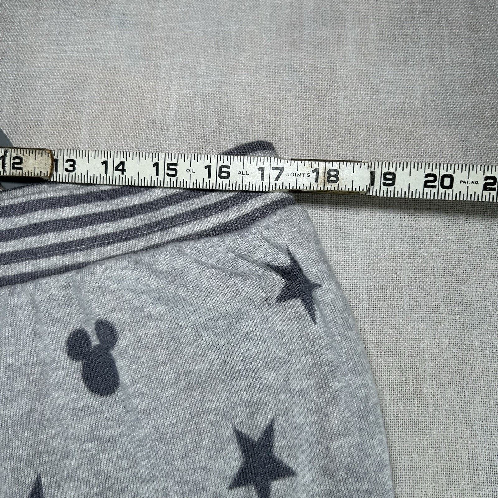 Disney Disney Long Sleeve Fleece Pajama Set Large Gray Cozy Warm Size ONE SIZE - 9 Thumbnail