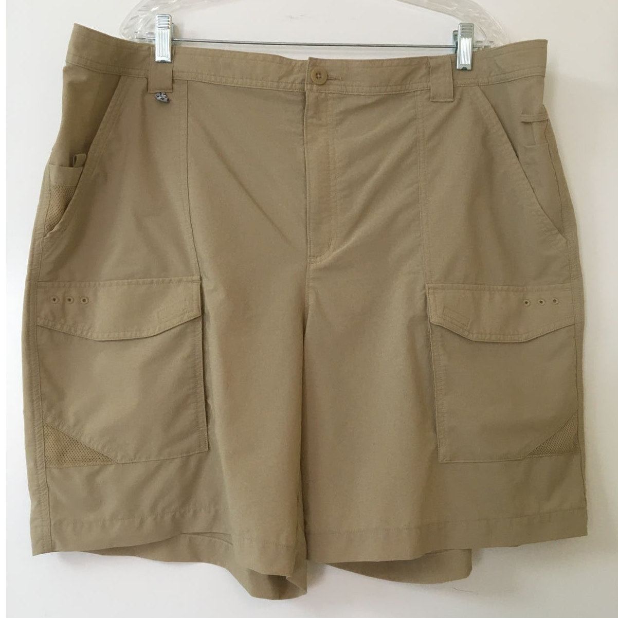 Columbia Columbia PFG Performance Fishing Gear XXL Beige Cargo Shorts Size US 44 / EU 60 - 1 Thumbnail