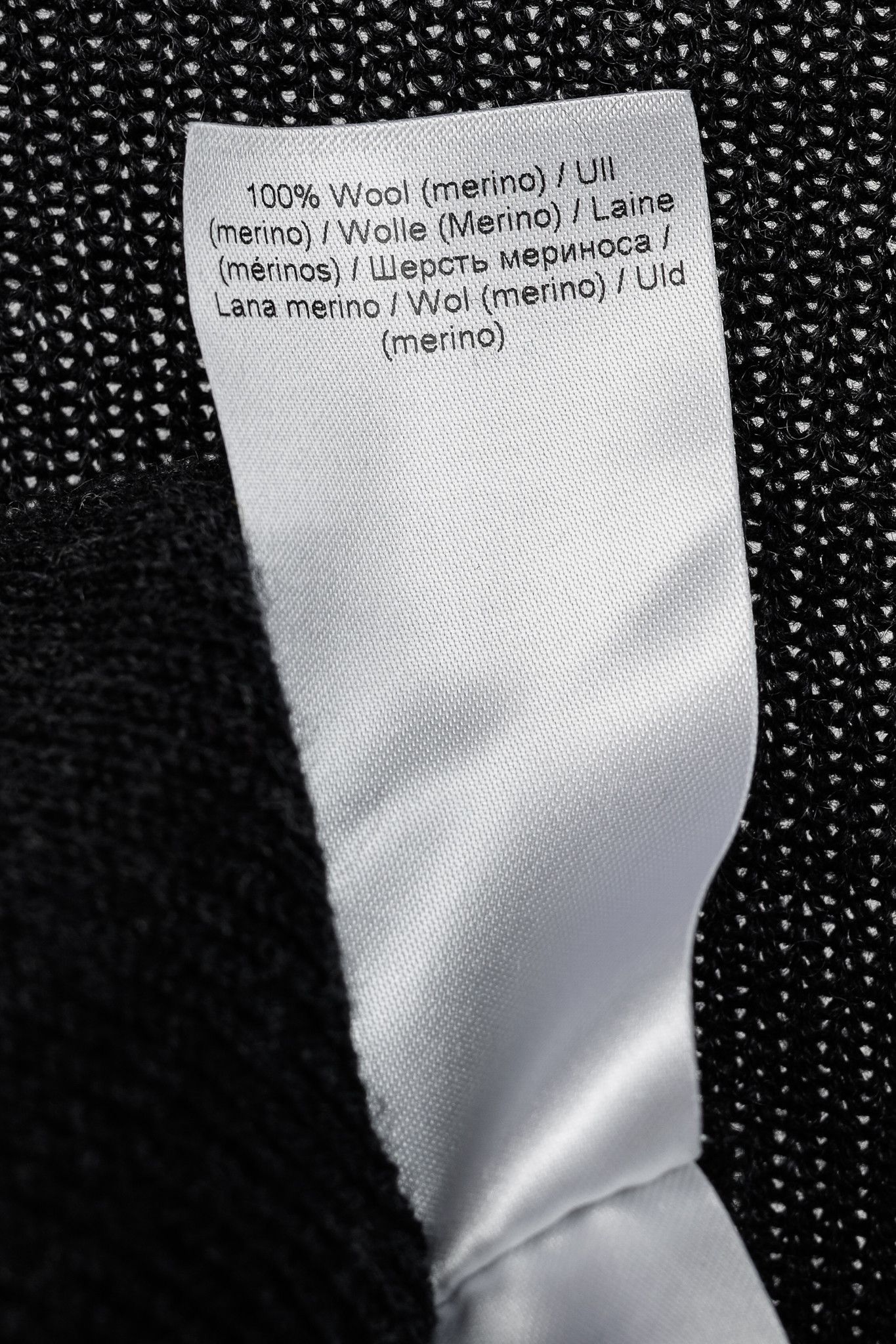 Ganni Ganni Black Light Merino Wool Knit Roll Neck Sweater Size M / US 6-8 / IT 42-44 - 10 Thumbnail