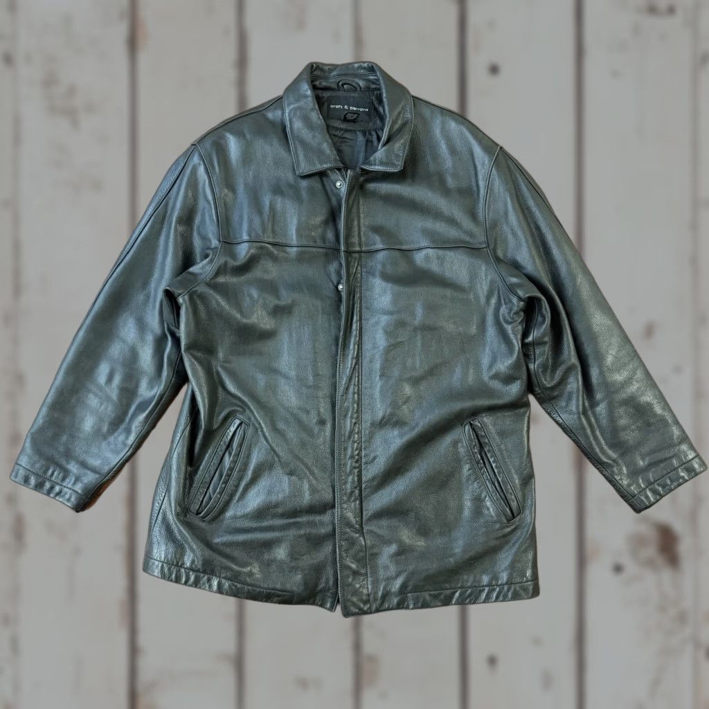 Croft & Barrow Croft & Barrow Jacket Mens L Black Leather Full Zip Pockets Lined Insulated Size US L / EU 52-54 / 3 - 1 Thumbnail