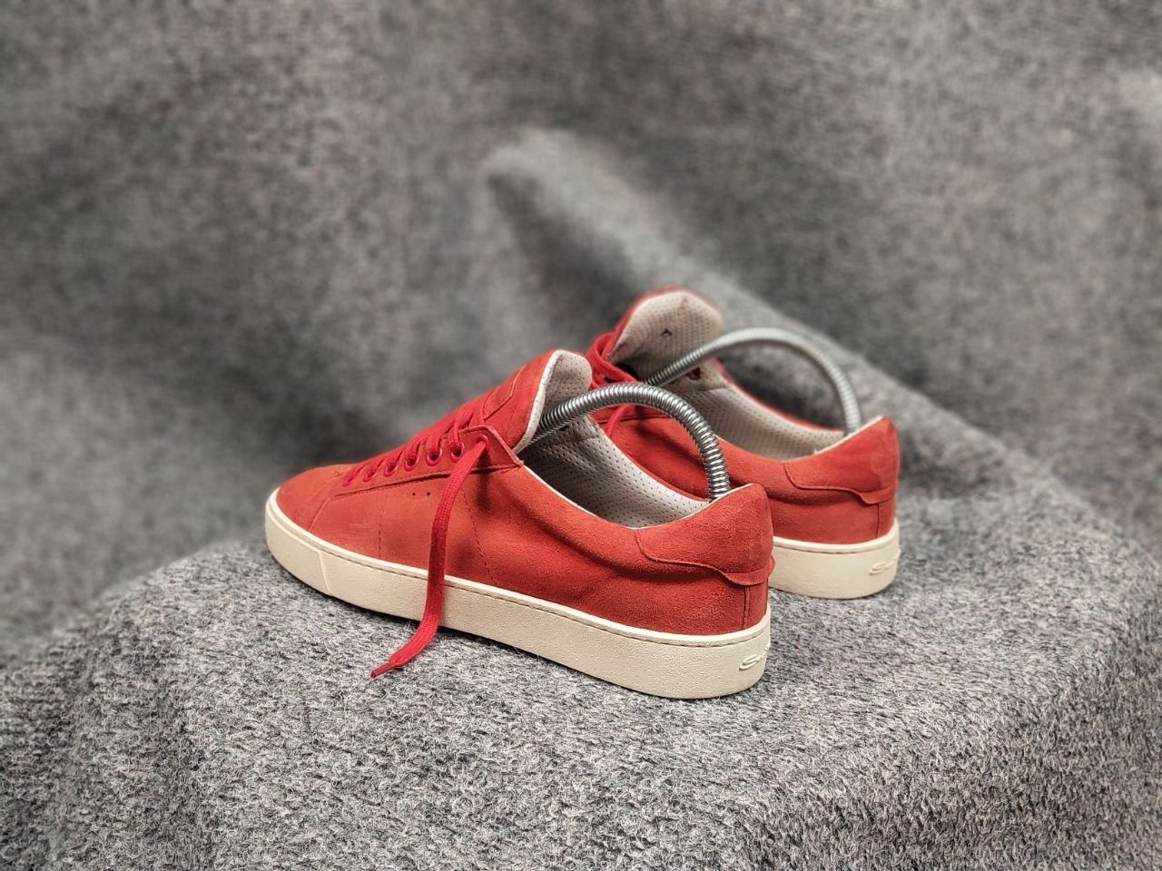 Santoni Santoni Design Orange women's Leather suede Classic Sneakers Size US 7 / IT 37 - 10 Thumbnail