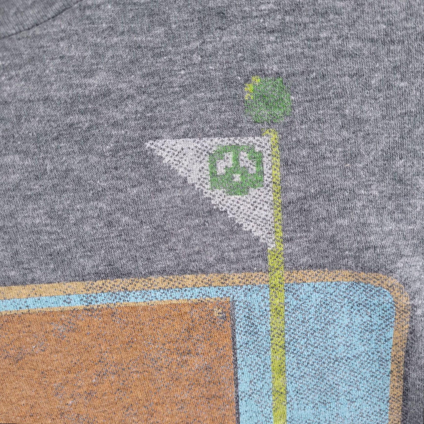 Old Navy Old Navy Shirt Mens Medium Gray Super Mario Bros Graphic Tee Collectabilitees) Size US M / EU 48-50 / 2 - 4 Thumbnail