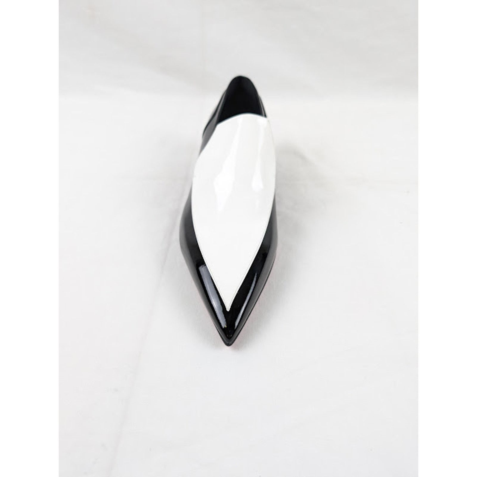 Christian Louboutin o1rshd1 Aiglon 30 Shoes in White / Black Size US 9.5 / EU 42-43 - 4 Thumbnail
