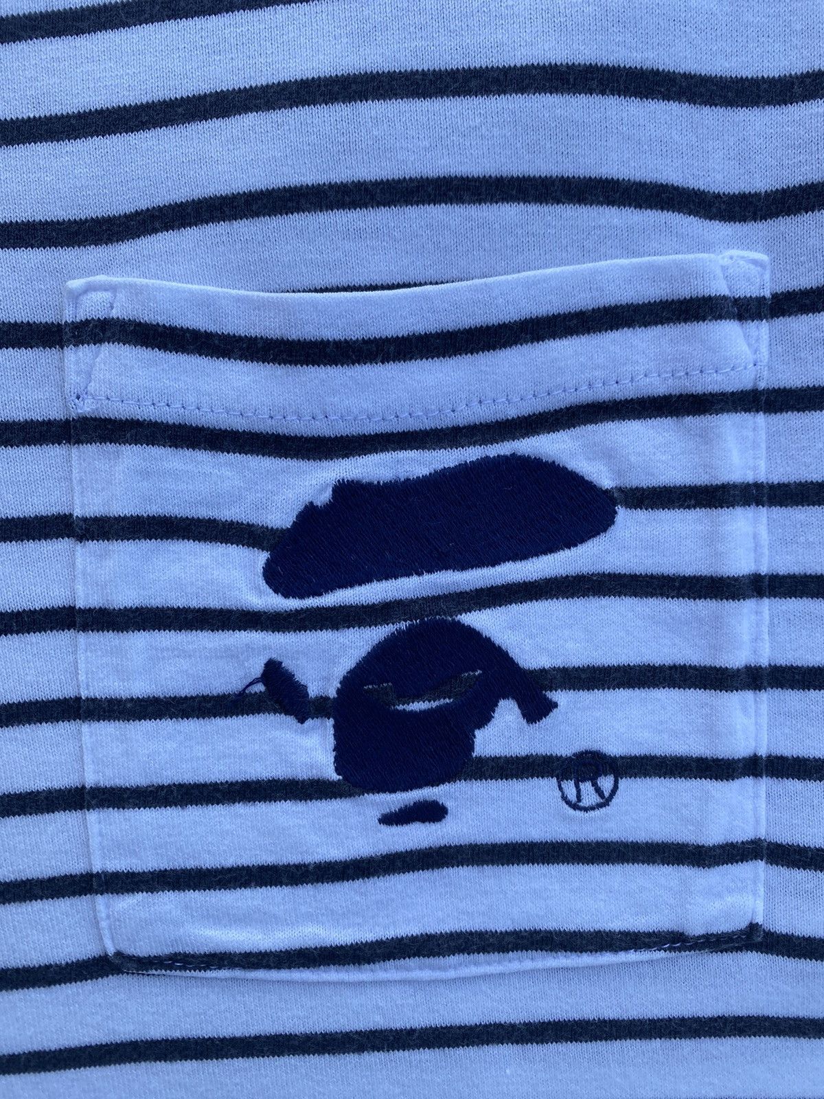 Bape Rare BAPE Stripes Tshirt Size US L / EU 52-54 / 3 - 12 Thumbnail