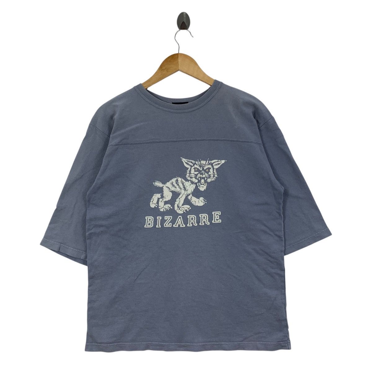 Japanese Brand FRIENDICK BIZARRE CAT Japanese Brand Raglan Tshirt Size US L / EU 52-54 / 3 - 1 Thumbnail