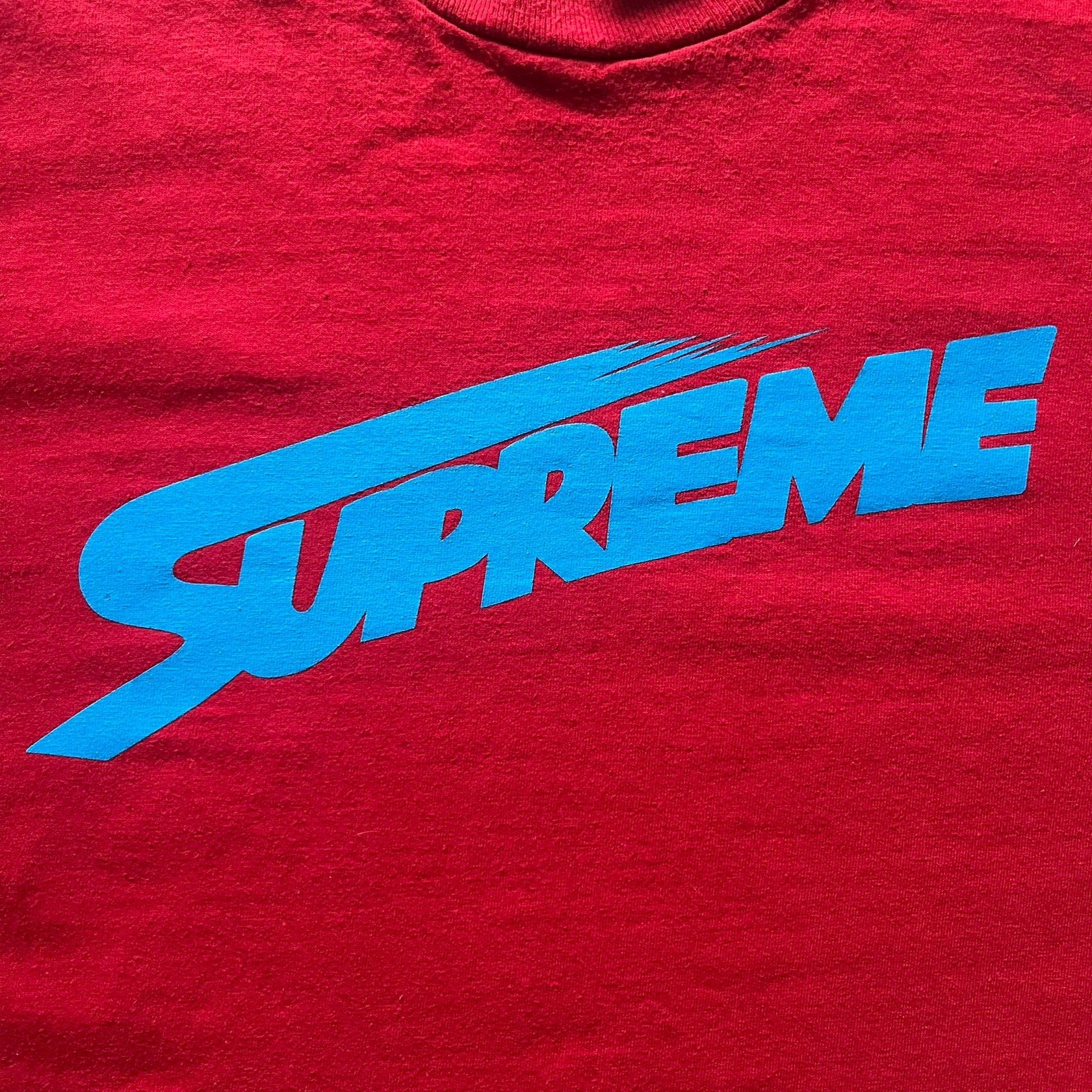 Supreme Supreme Mont Blanc Red Tee Size US XL / EU 56 / 4 - 2 Thumbnail
