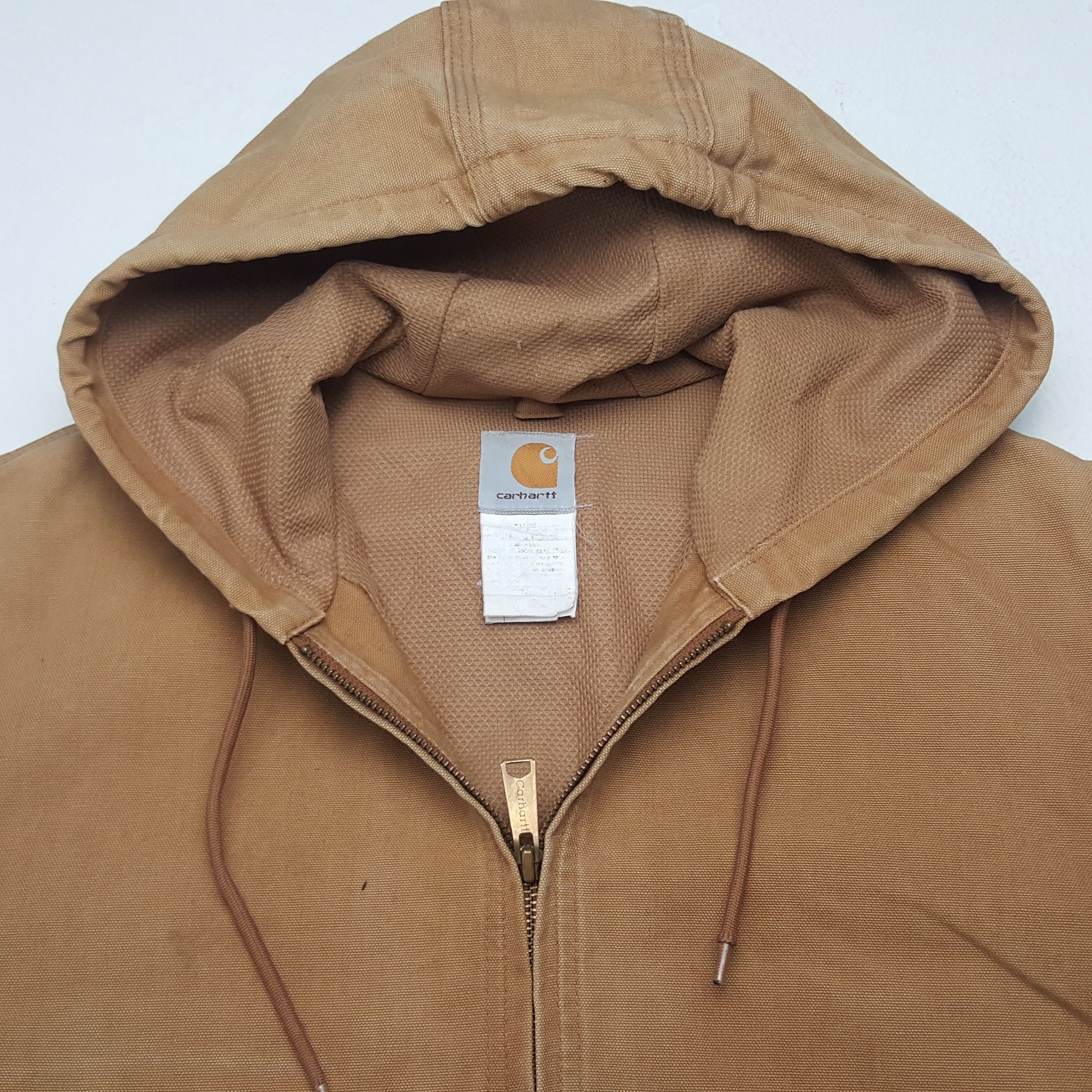 Carhartt × Vintage Vintage Carhartt Zipper Jacket With Hoodie Size US L / EU 52-54 / 3 - 4 Thumbnail