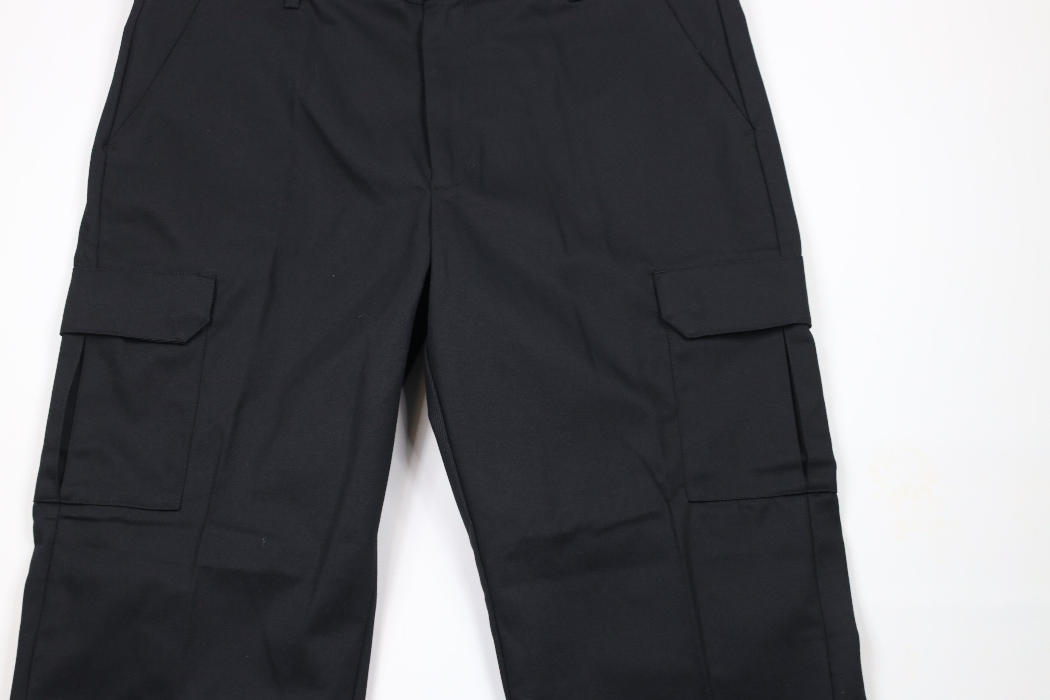 Vintage Vintage 90s Streetwear Wide Leg Cargo Work Pants Black Size US 40 / EU 56 - 3 Thumbnail