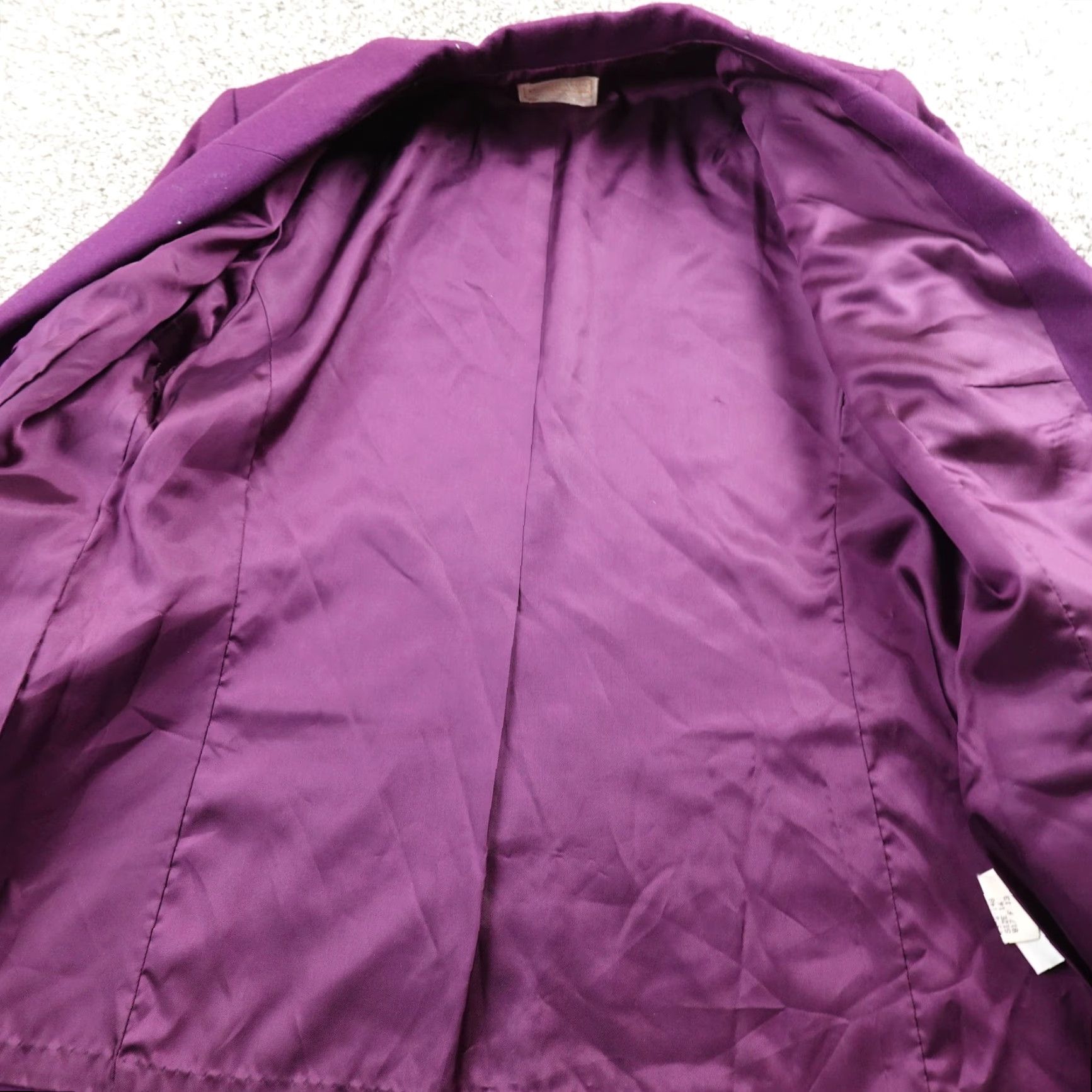 Pendleton VTG Pendleton Blazer Womens 16 Purple Wool Sport Coat Suit Jacket Top USA 80s Size XXL / US 16-18 / IT 52-54 - 5 Thumbnail