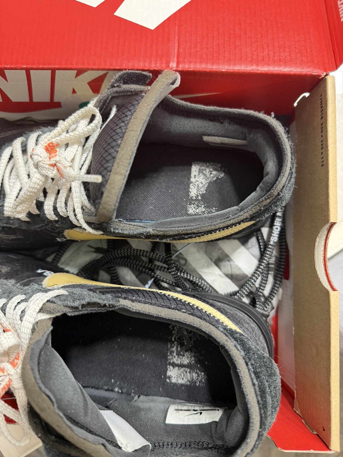 Nike × Off-White Off White x Nike Air Force 1 Low Black Size US 10.5 / EU 43-44 - 13 Thumbnail