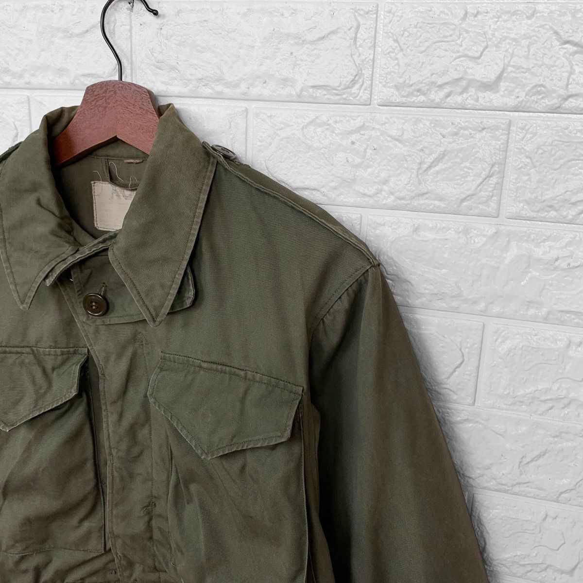 Vintage RARE! TRUE VINTAGE 40S FIELD JACKET M 1943 WWII INSPECTOR Size US S / EU 44-46 / 1 - 6 Thumbnail