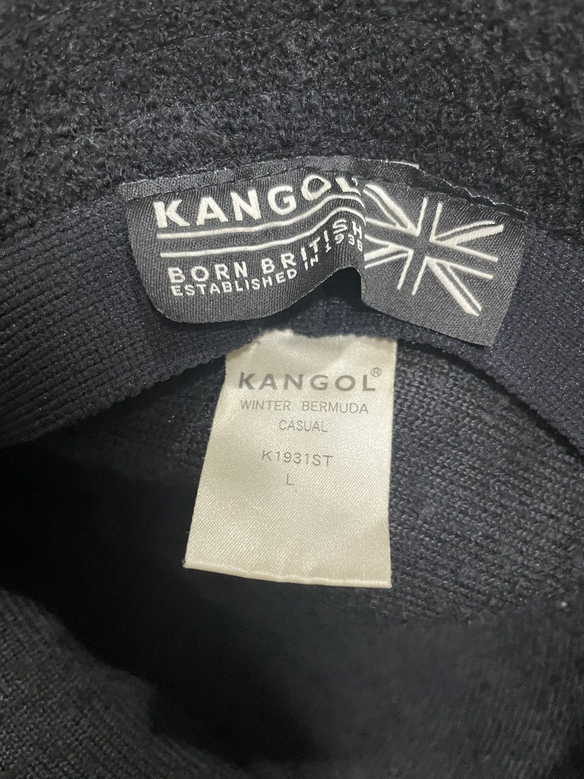 Kangol Kangol Winter Bermuda casual bucket hat menswear acrylic L Size ONE SIZE - 3 Thumbnail