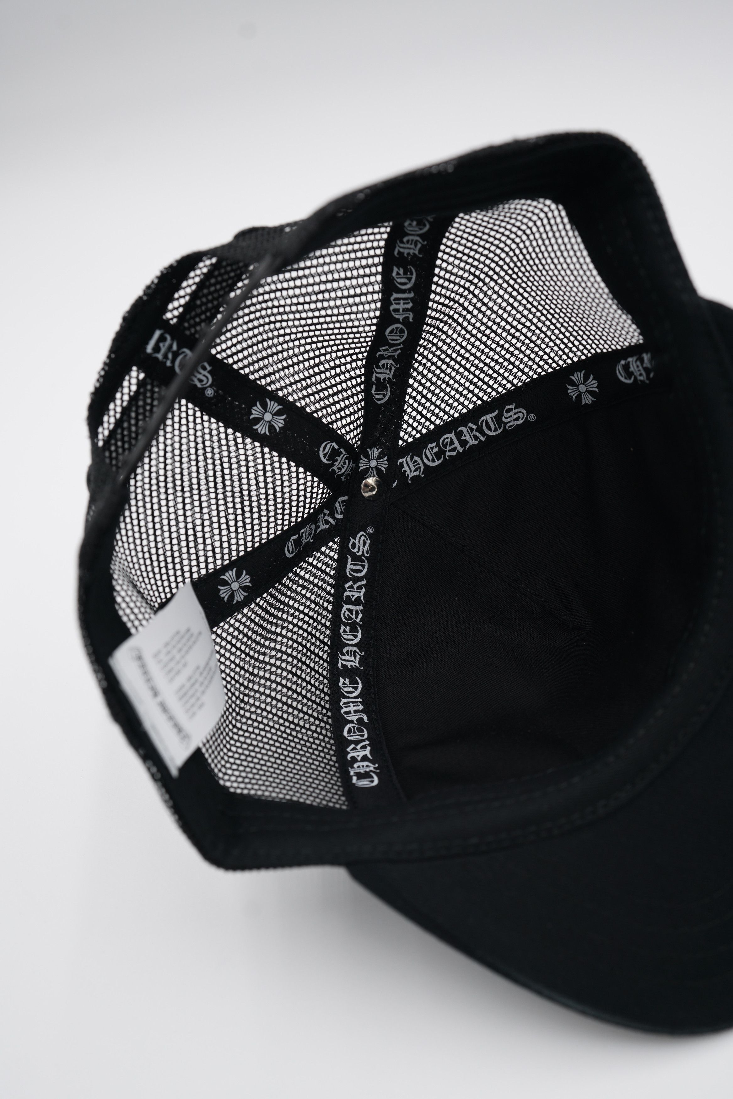 Chrome Hearts Chrome Hearts Pony Hair Cemetery Cross Patch Trucker Hat Size ONE SIZE - 11 Thumbnail