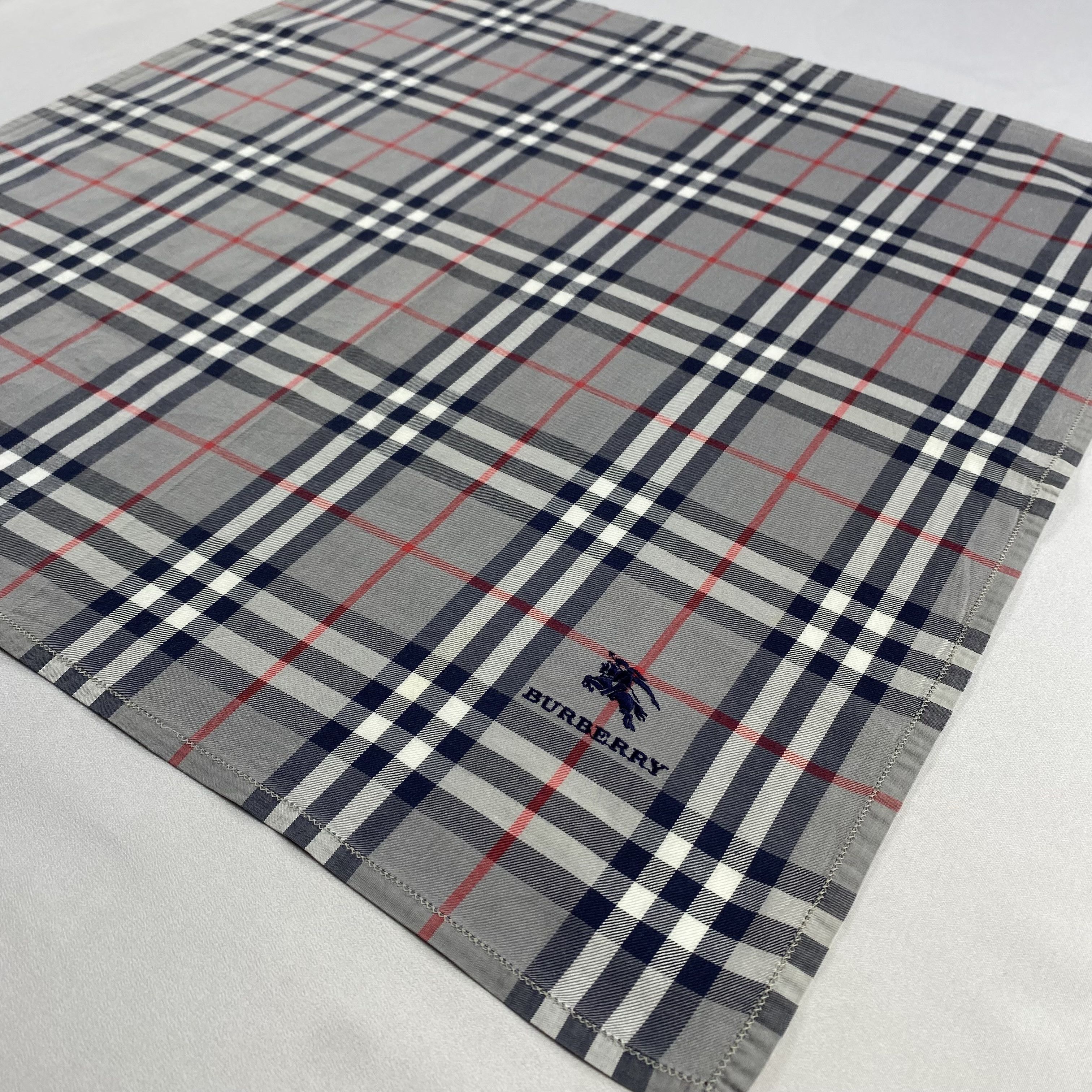 Burberry × Vintage Burberry Handkerchief / Neckerchief / Bandana-P1076 Size ONE SIZE - 2 Thumbnail