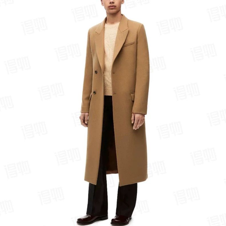 Loewe LOEWE Long wool blend coat Size US S / EU 44-46 / 1 - 9 Thumbnail