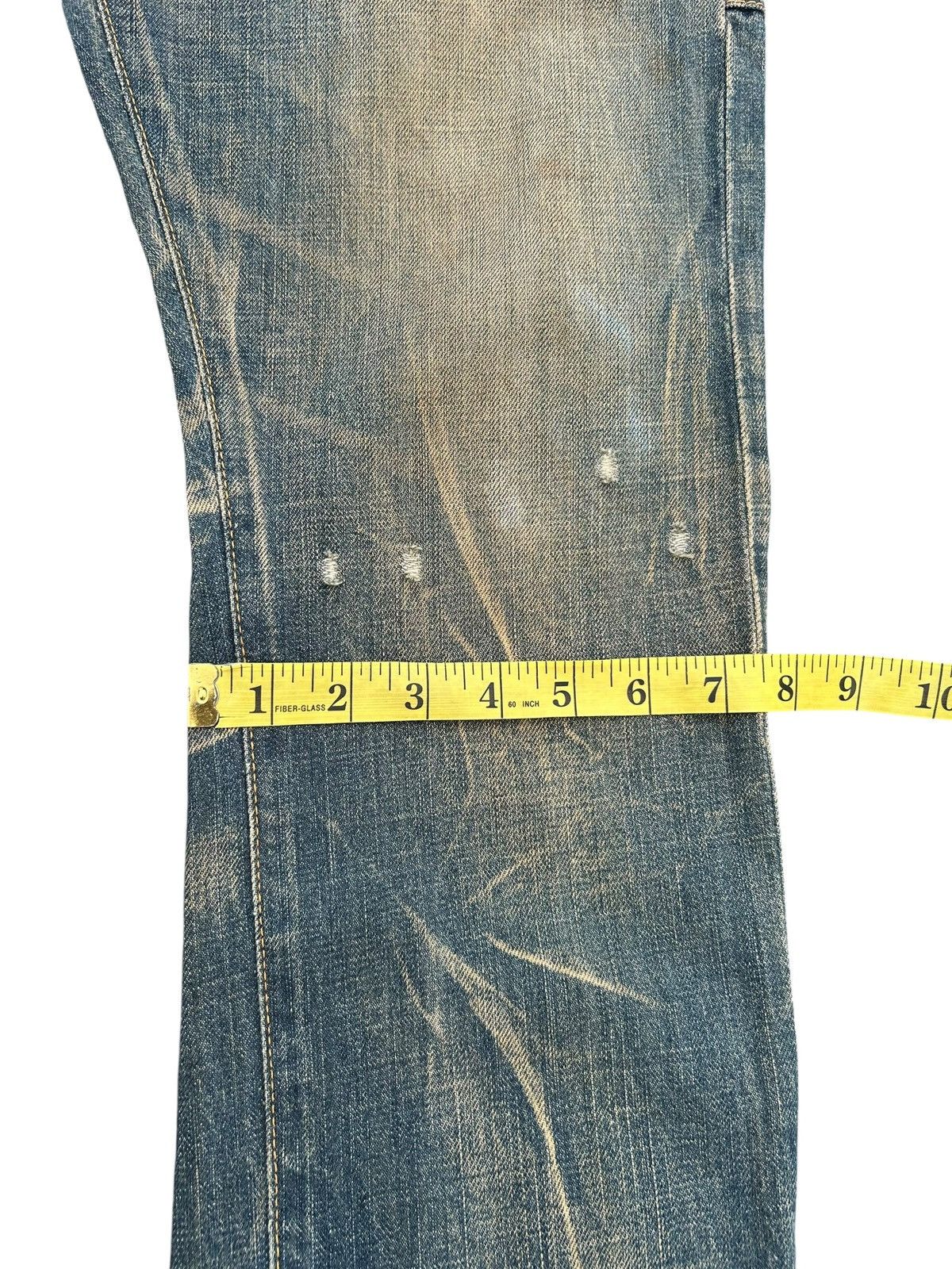 Kapital Japanese Brand Swagger Rusty Mudwash Buckle Back Denim Jeans Size US 32 / EU 48 - 24 Thumbnail
