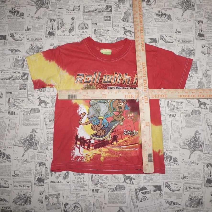 Warner Bros Small-Vintage Y2K Scooby Doo Cartoon Network 1990s skate tee Size US S / EU 44-46 / 1 - 4 Thumbnail