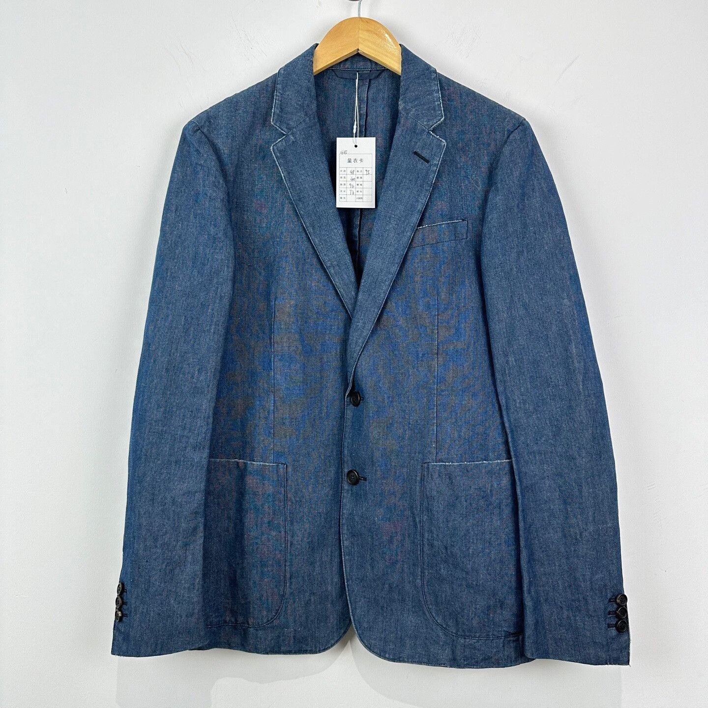 Prada Prada Denim Suit Jacket Size 48 Size US M / EU 48-50 / 2 - 1 Thumbnail