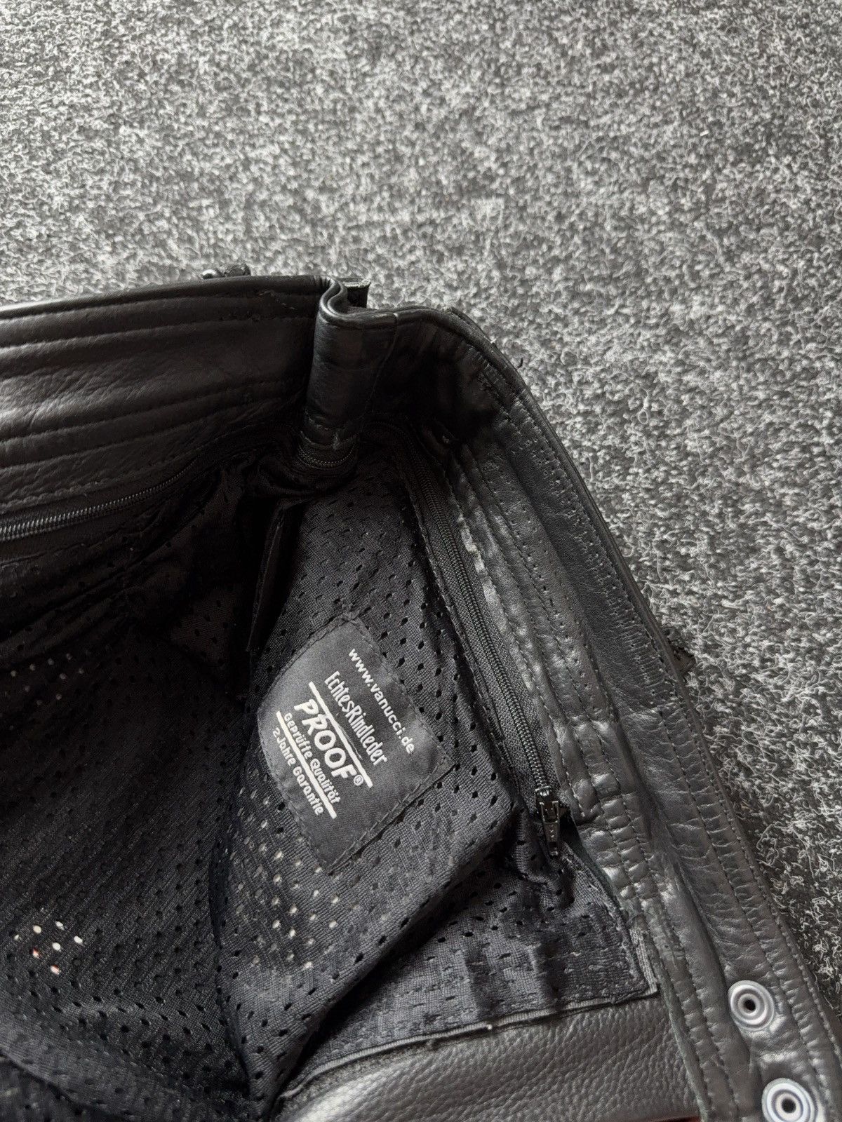 Genuine Leather Leather Rock Punk Biker MOTO Pants Lace Up Goth Moto Black Size US 32 / EU 48 - 13 Thumbnail