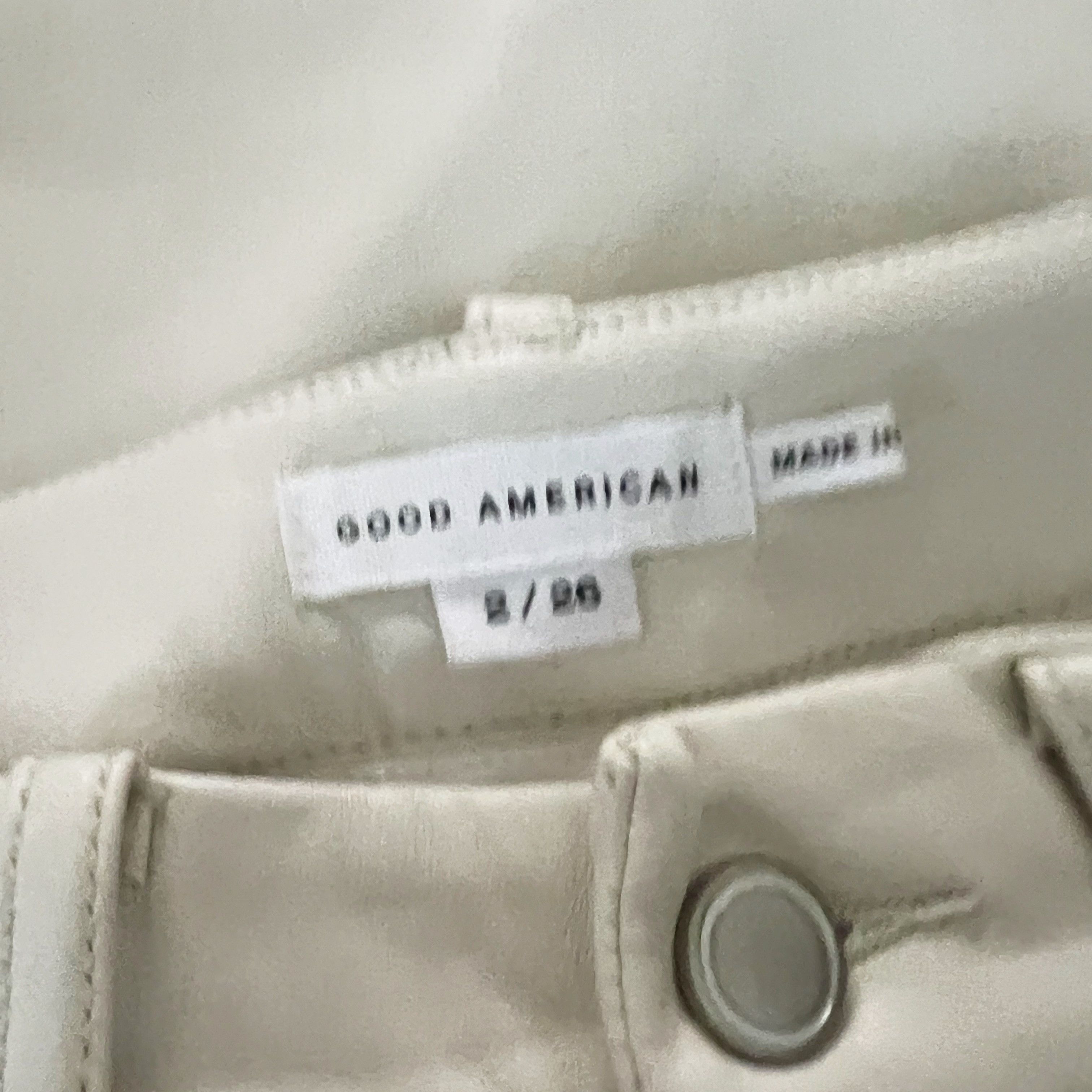 Good American Good American Good Icon Faux Vegan Size 26" / US 2 / IT 38 - 2 Thumbnail