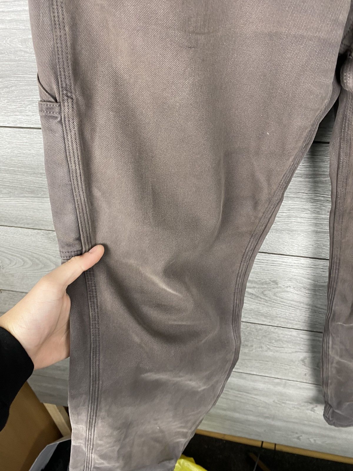 Stan Ray Vintage Faded Stan Ray Carpenter Brown Baggy Jeans Size US 31 - 6 Thumbnail