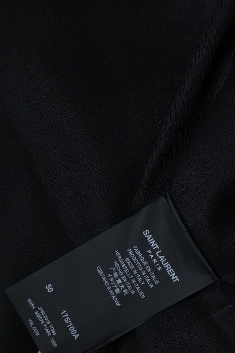 Saint Laurent Paris Saint Laurent, black cotton mix trench coat 2019 Size US L / EU 52-54 / 3 - 6 Thumbnail