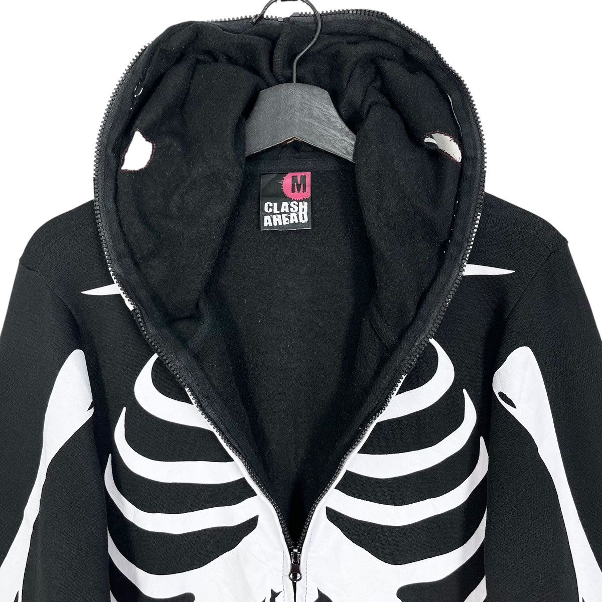 Other Clash Ahead Skeleton Full Zip Masked Jacket Size US M / EU 48-50 / 2 - 5 Thumbnail