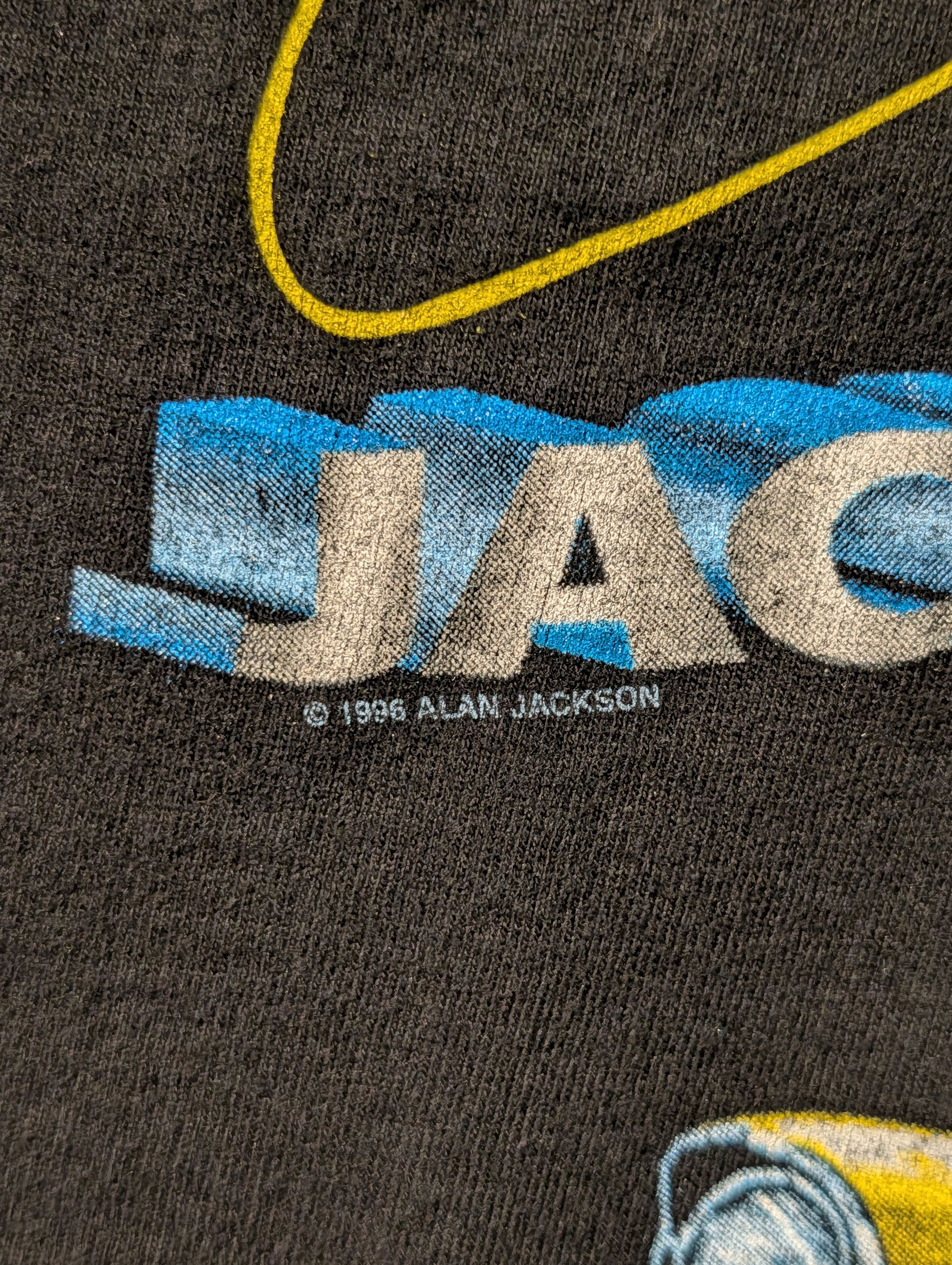 Band Tees Vintage 90s Alan Jackson Shirt Mens XL Chevy Truck Tour Tee Size US XL / EU 56 / 4 - 4 Thumbnail