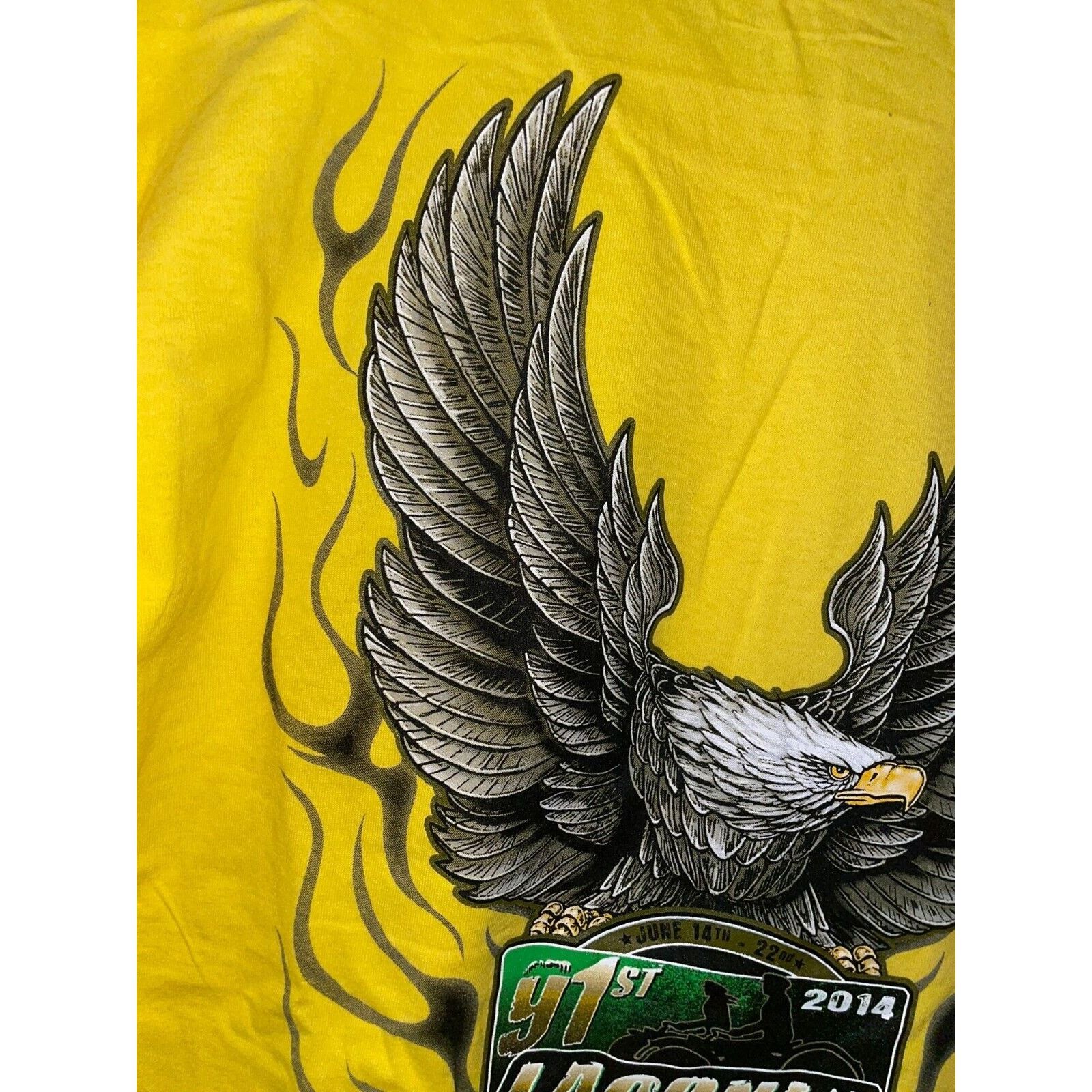 Alstyle Laconia Motorcycle Week Shirt Graphic Tee 2010s 2014 Large Size US L / EU 52-54 / 3 - 8 Thumbnail