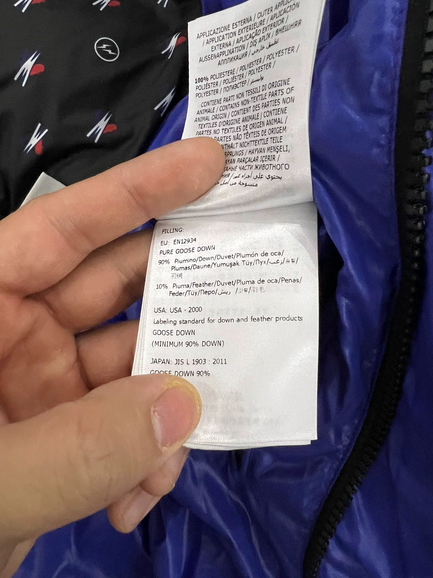 Moncler Moncler x Hiroshi Fujiwara Luxury Color Down Jacket Size 3 Size US L / EU 52-54 / 3 - 7 Thumbnail