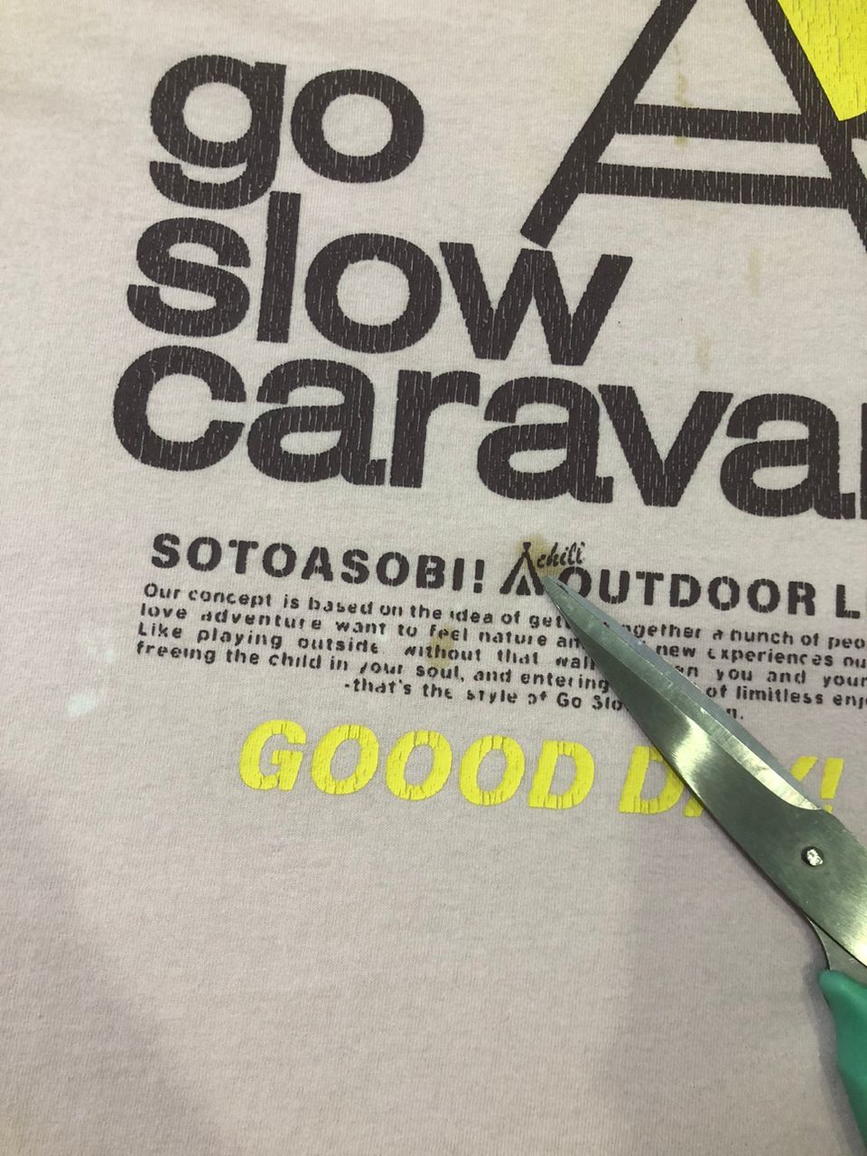 Vintage × go slow caravan Go Slow Caravan Big Logo Shirt Size US M / EU 48-50 / 2 - 7 Thumbnail