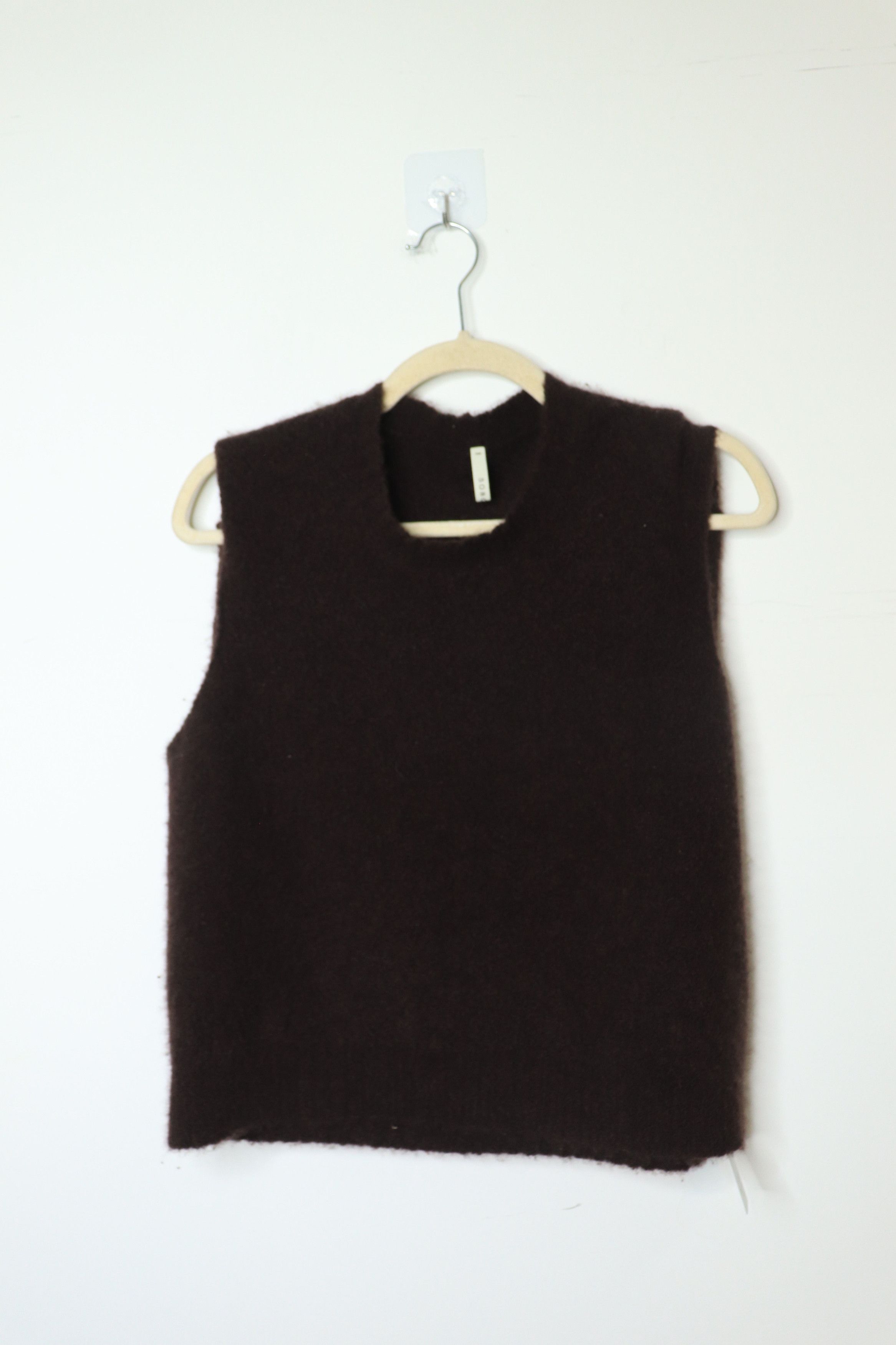 Other Dark brown cashmere jumper vest - M Size M / US 6-8 / IT 42-44 - 1 Thumbnail