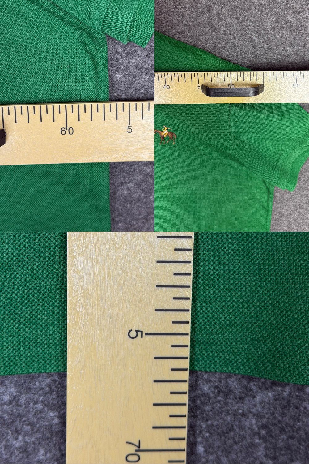 Ralph Lauren Purple Label Ralph Lauren Purple Label Made in Italy Piqué Polo Shirt Size US XL / EU 56 / 4 - 11 Thumbnail