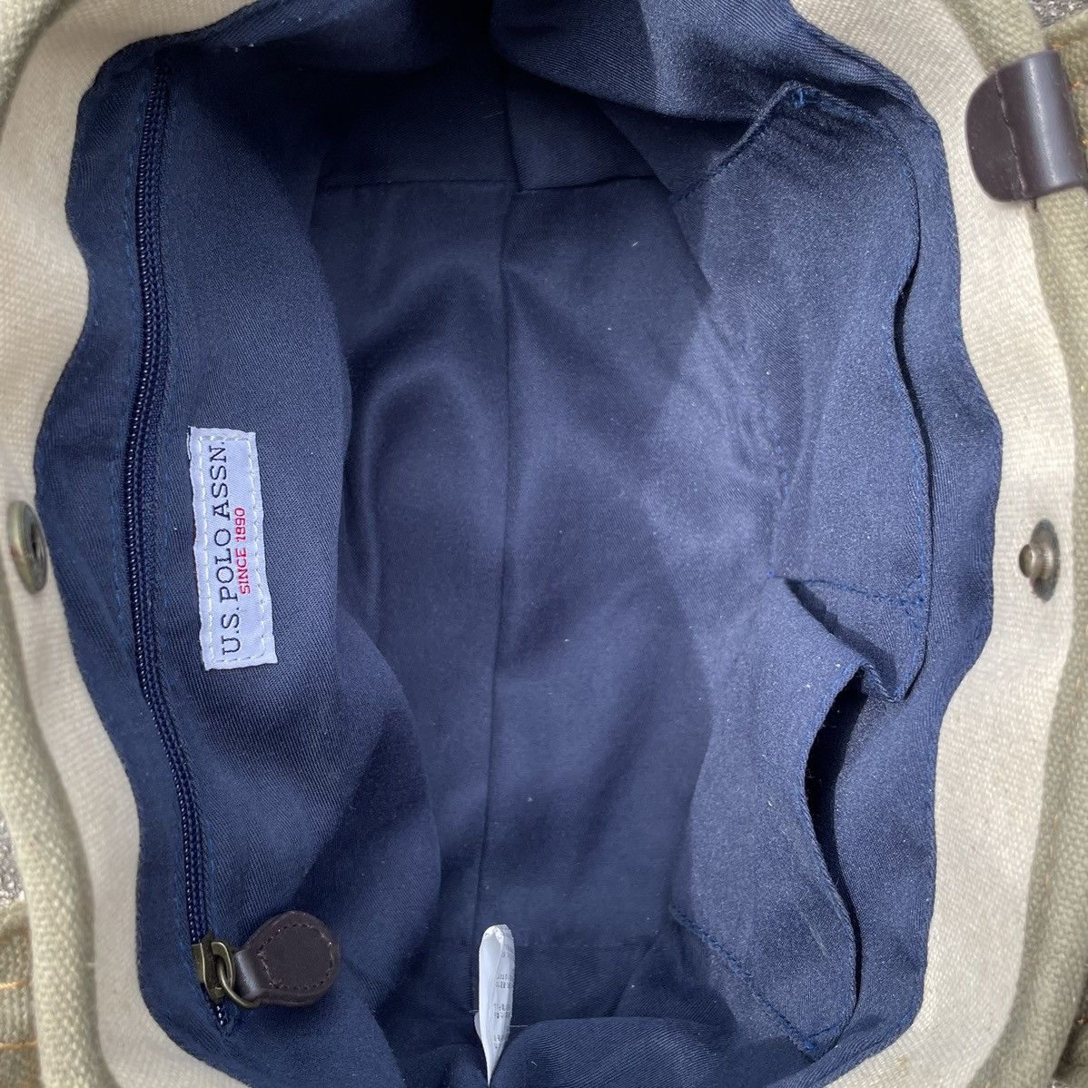 U.S. Polo Assn. US POLO ASSN Canvas Small Tote Size ONE SIZE - 9 Thumbnail