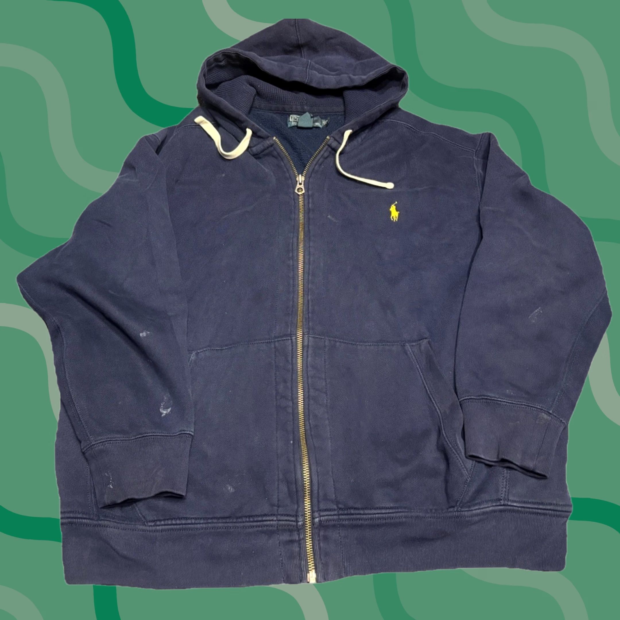 Polo Ralph Lauren POLO BIG PONY FLEECE ZIPPER HOODIE | Grailed