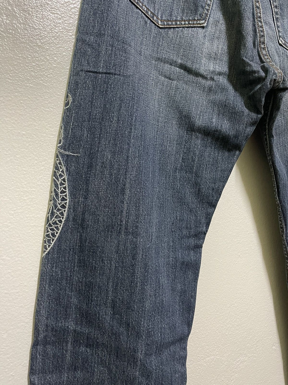 Japanese Brand × Vintage Dragon Motive Embroidery Jeans Size US 30 / EU 46 - 11 Thumbnail
