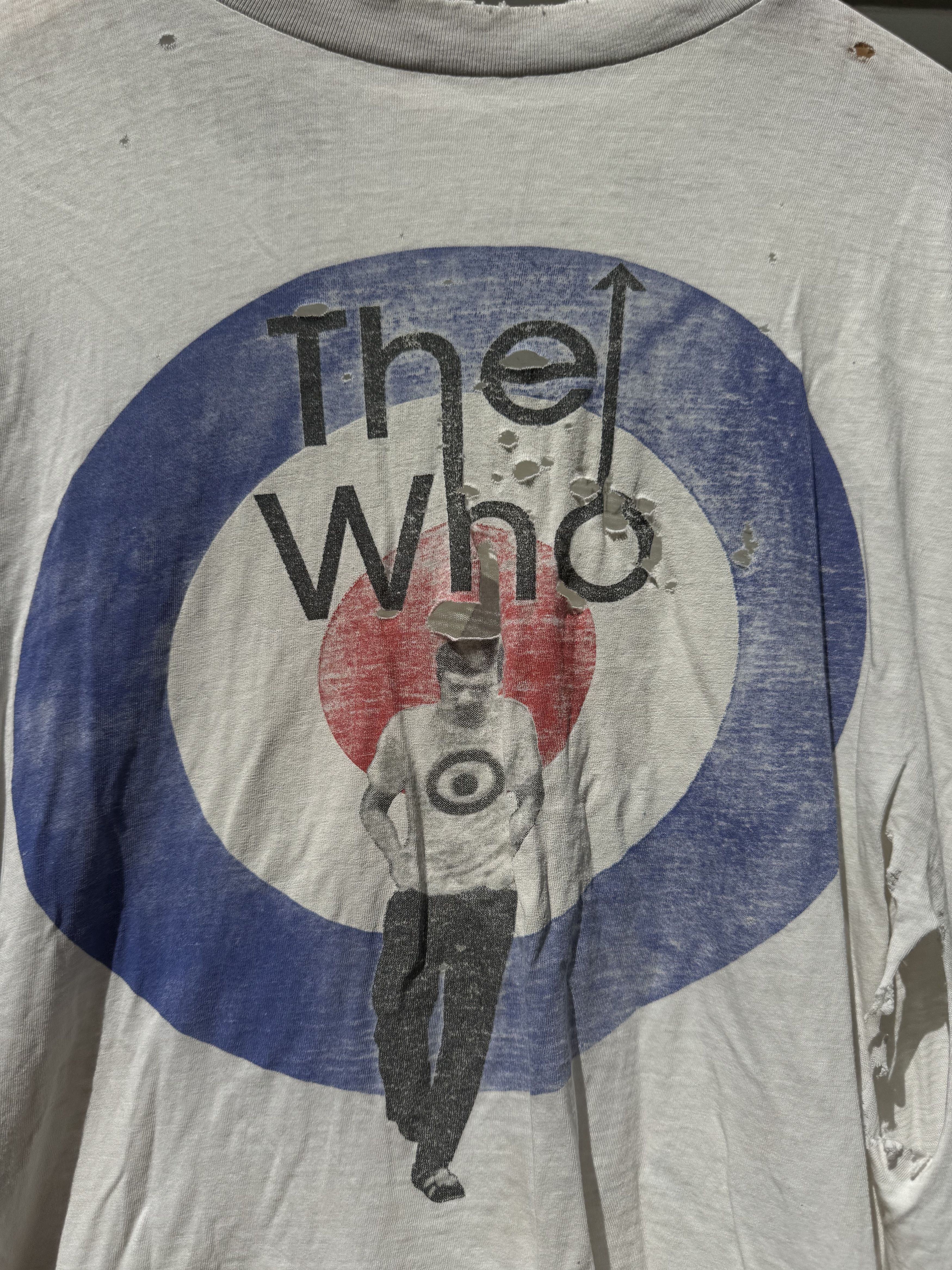 Vintage Vintage x Band Tee - The Who distressed Vintage Tour Tee Size US M / EU 48-50 / 2 - 3 Thumbnail