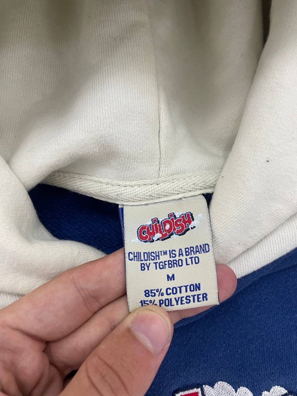 CHILDS × Japanese Brand × Vintage Vintage Childish Baggy Boxy Fit Hoodie Faded Y2K Size US M / EU 48-50 / 2 - 8 Thumbnail
