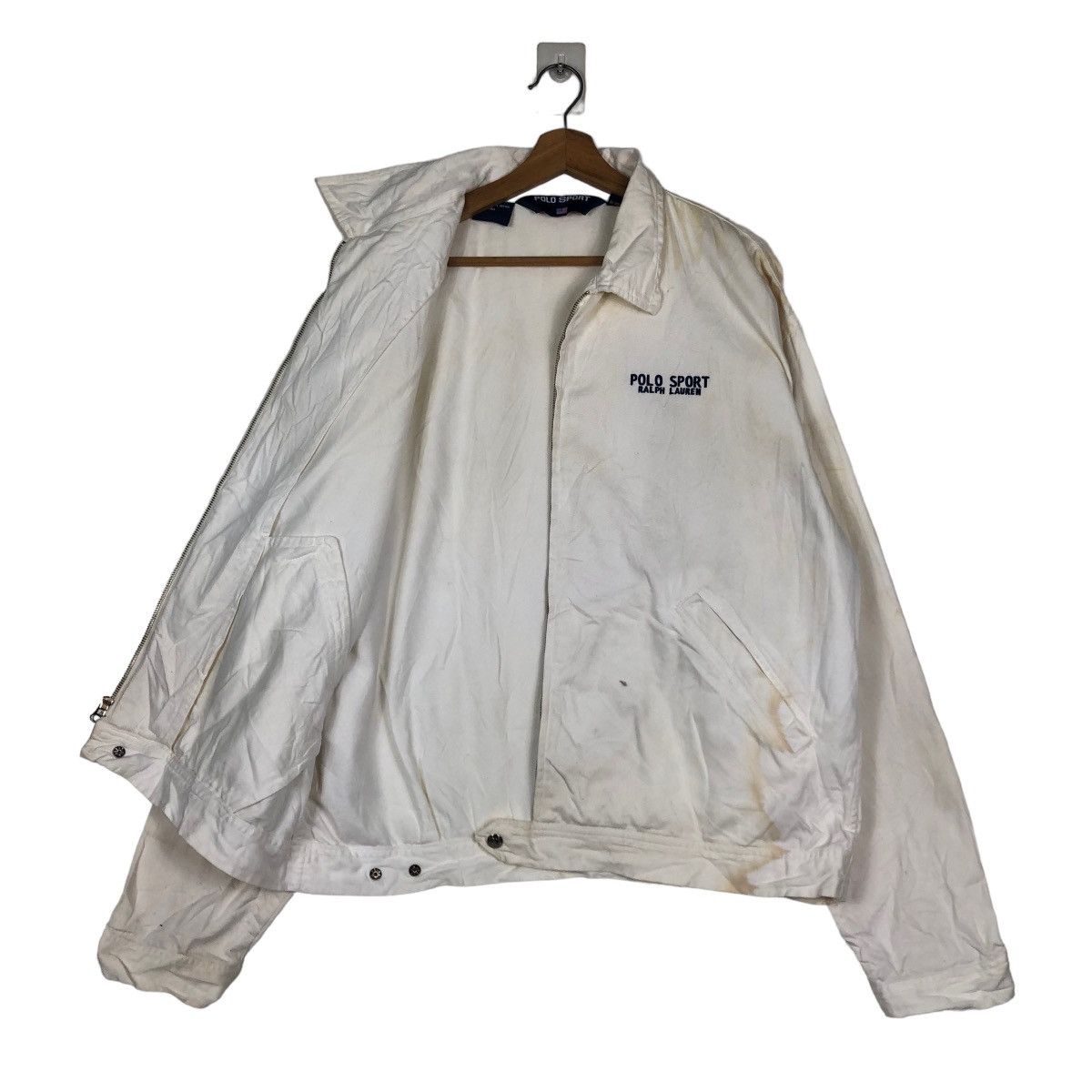 Japanese Brand × Ralph Lauren Sport × Vintage 📌VINTAGE POLO SPORT RALPH LAUREN ZIPPER BOMBER JACKET Size US XL / EU 56 / 4 - 12 Thumbnail